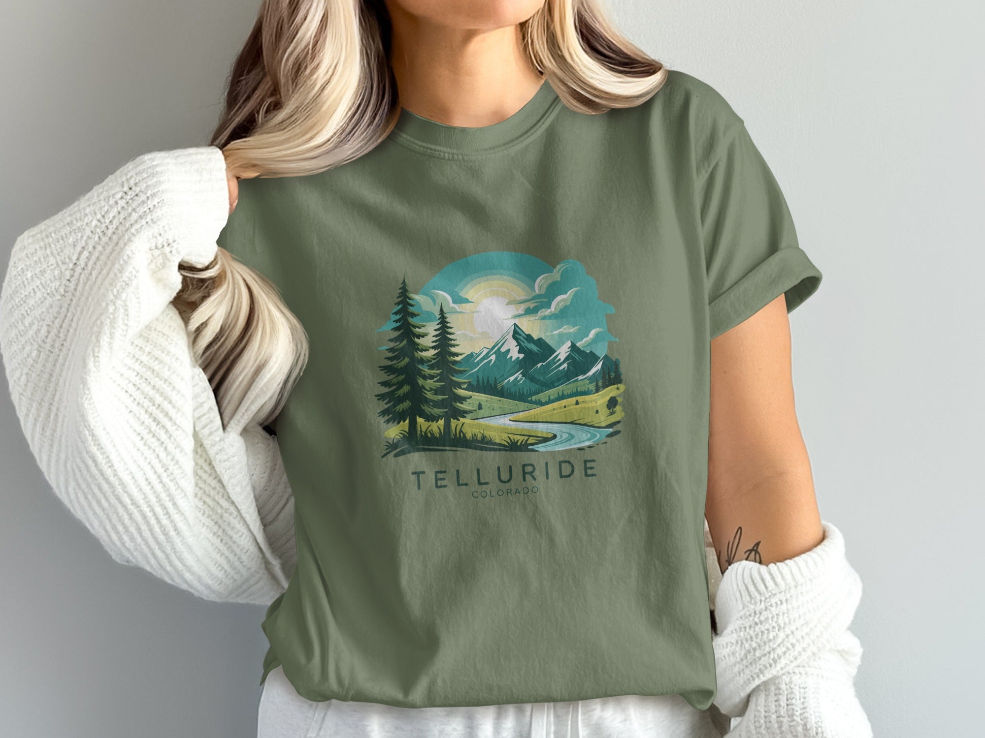 Telluride Colorado Graphic T-Shirt Adventure product
