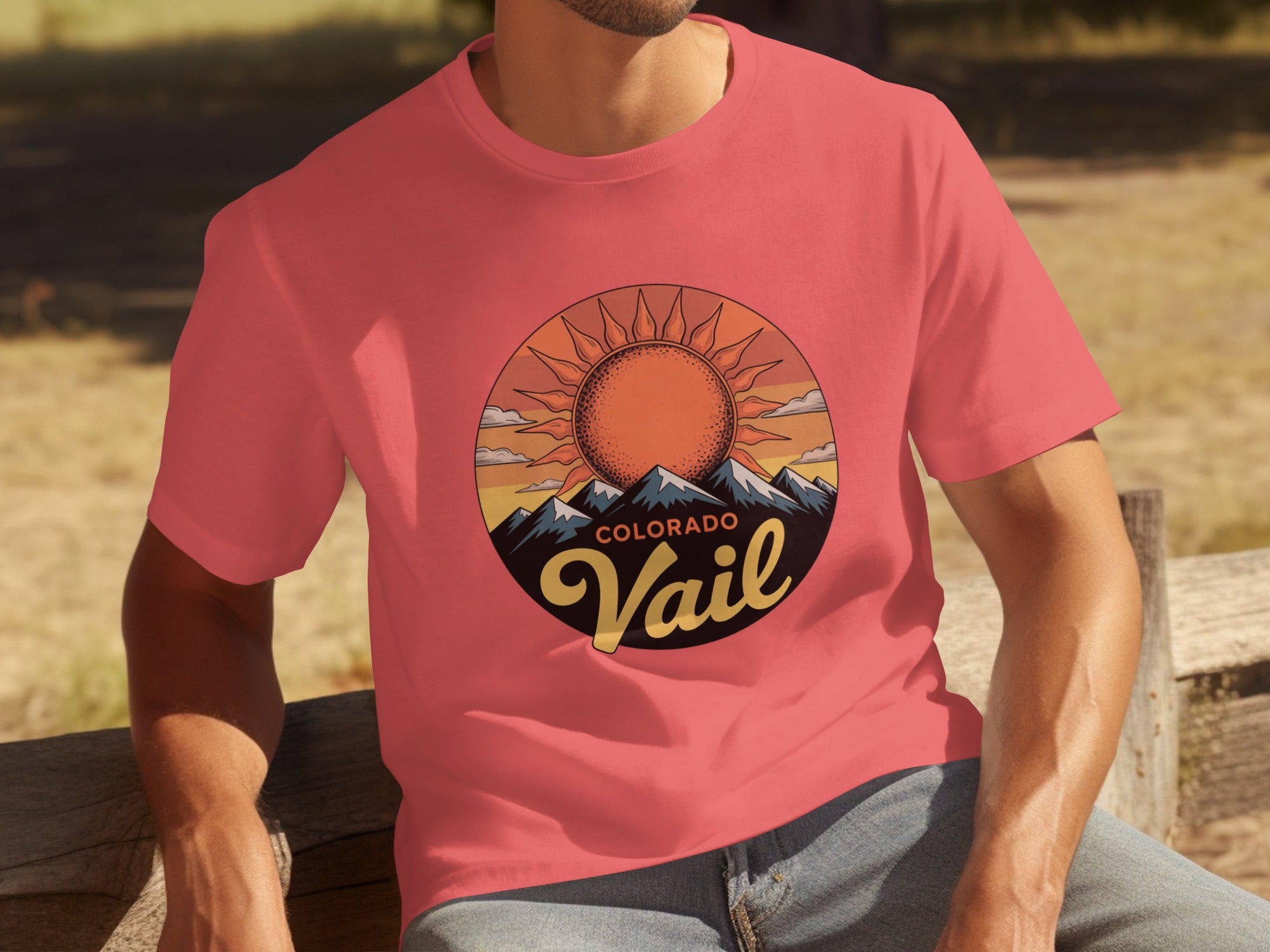 Colorado Vail Graphic Design Casual Top product type