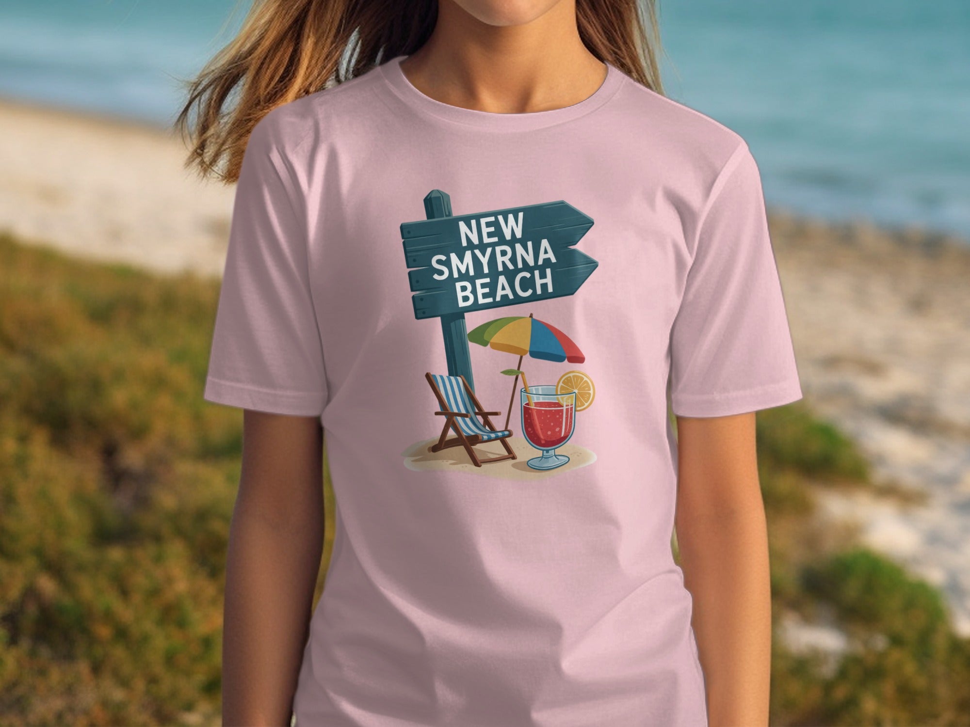 New Smyrna Beach Summer Vacation Themed T-shirt product