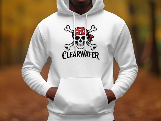 Clearwater Pirate Skull Hoodie product type