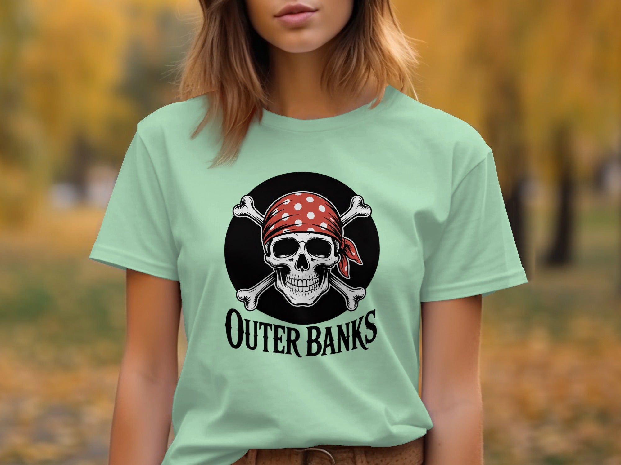 Outer Banks Skull And Bones Graphic Tee product