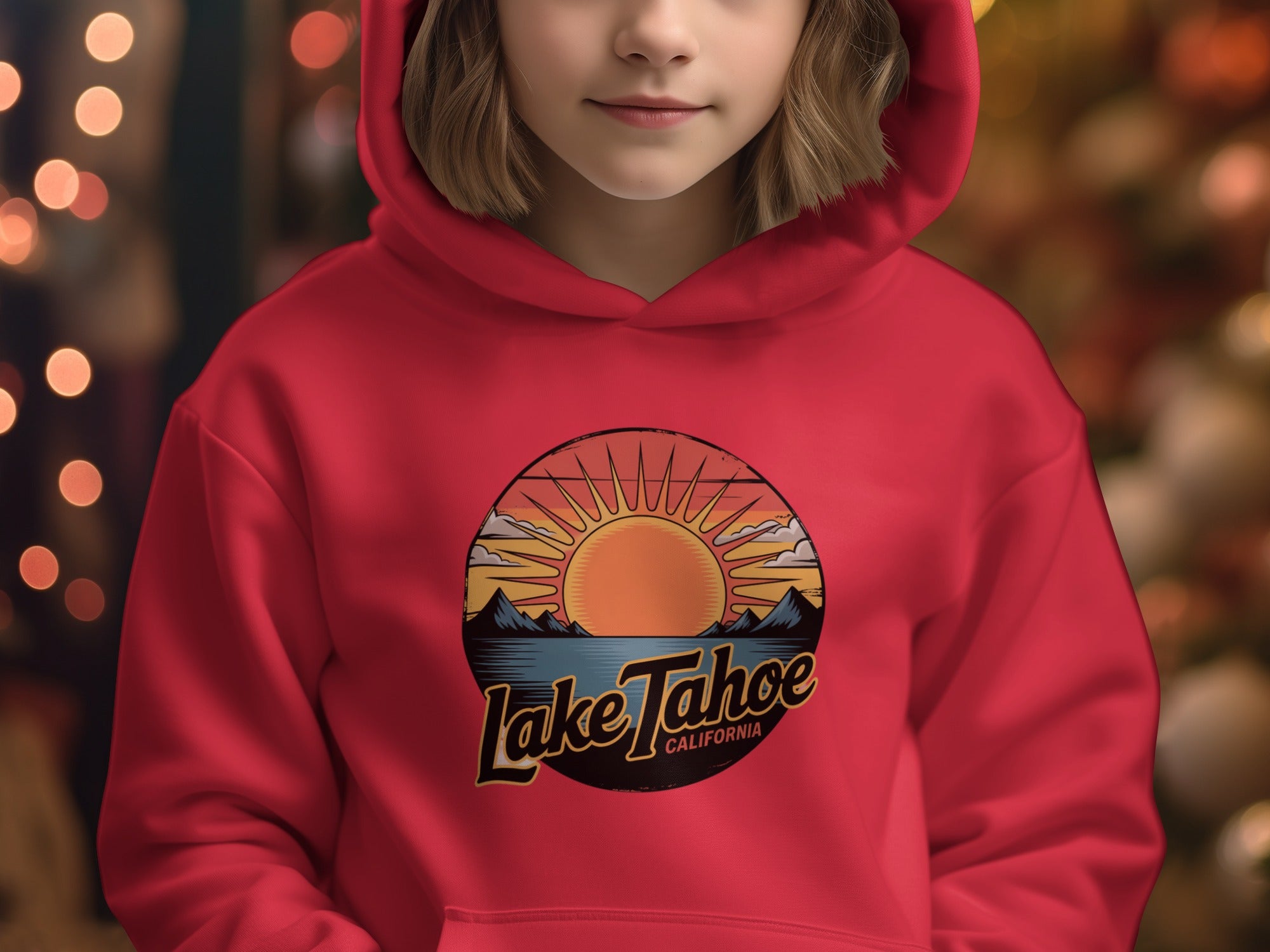 Lake Tahoe California Sunset Hoodie product