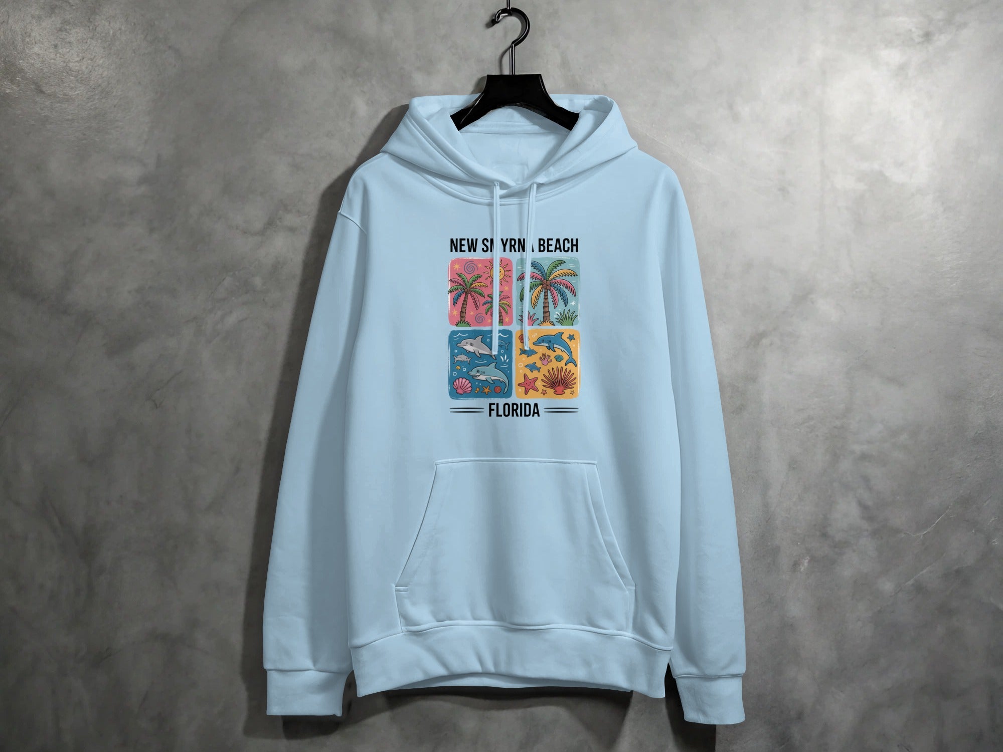 New Smyrn Beach Florida Printed Hoodie product