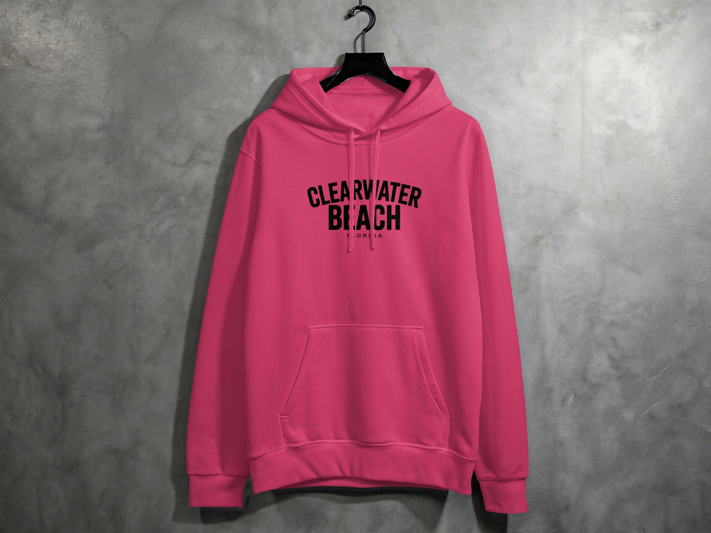 Clearwater Beach Florida Pink Hoodie product