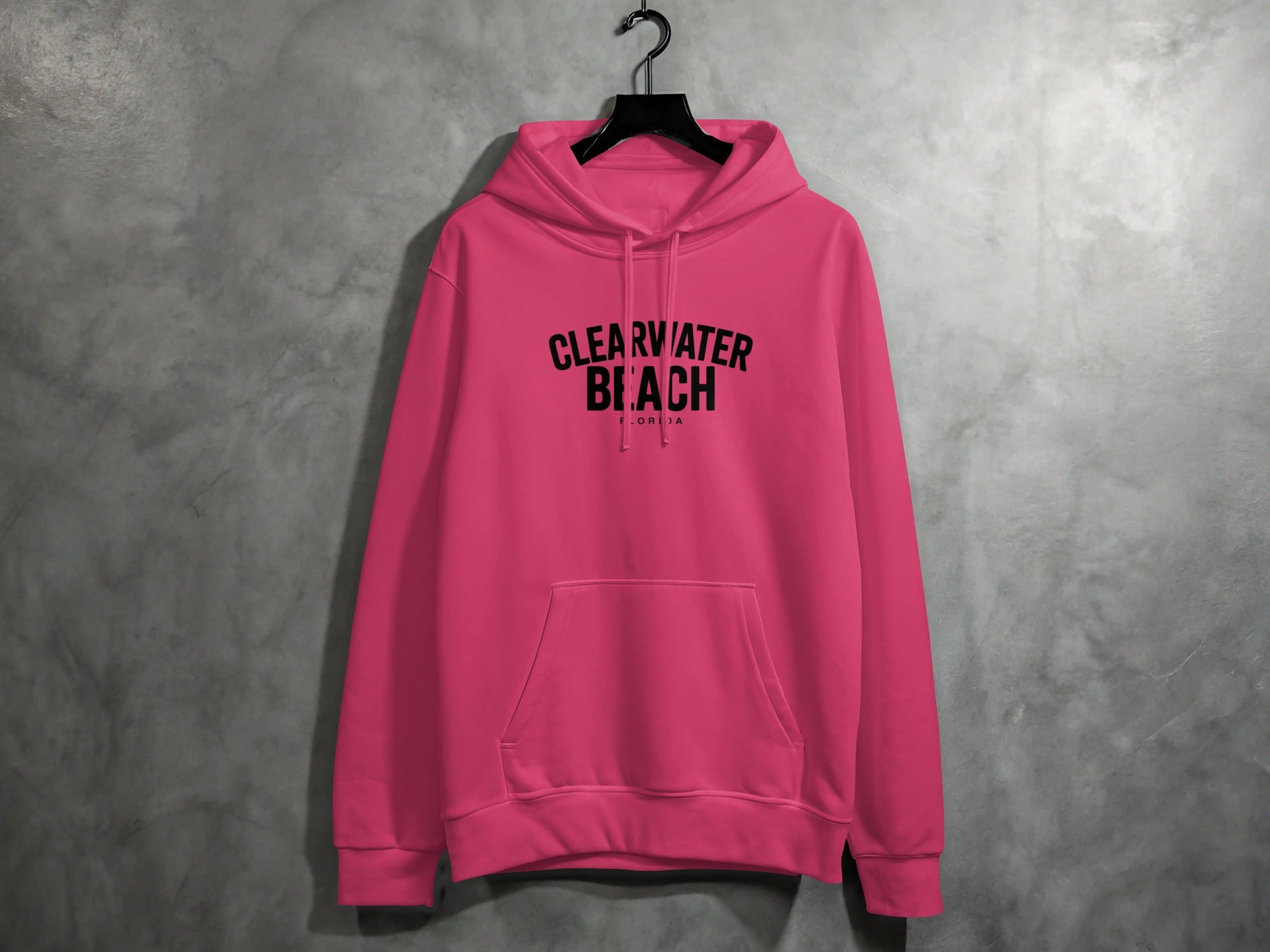 Clearwater Beach Florida Pink Hoodie product