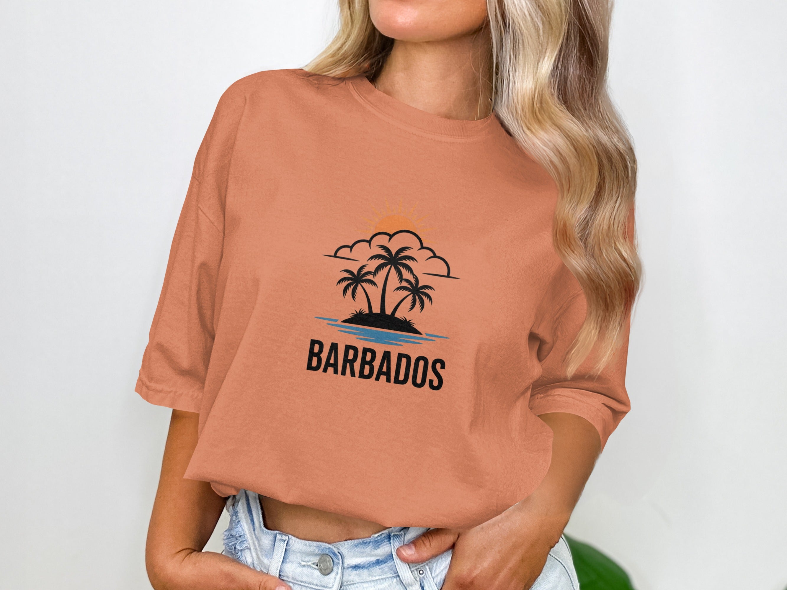 Barbados Design T-Shirt Casual Summer Wear product type