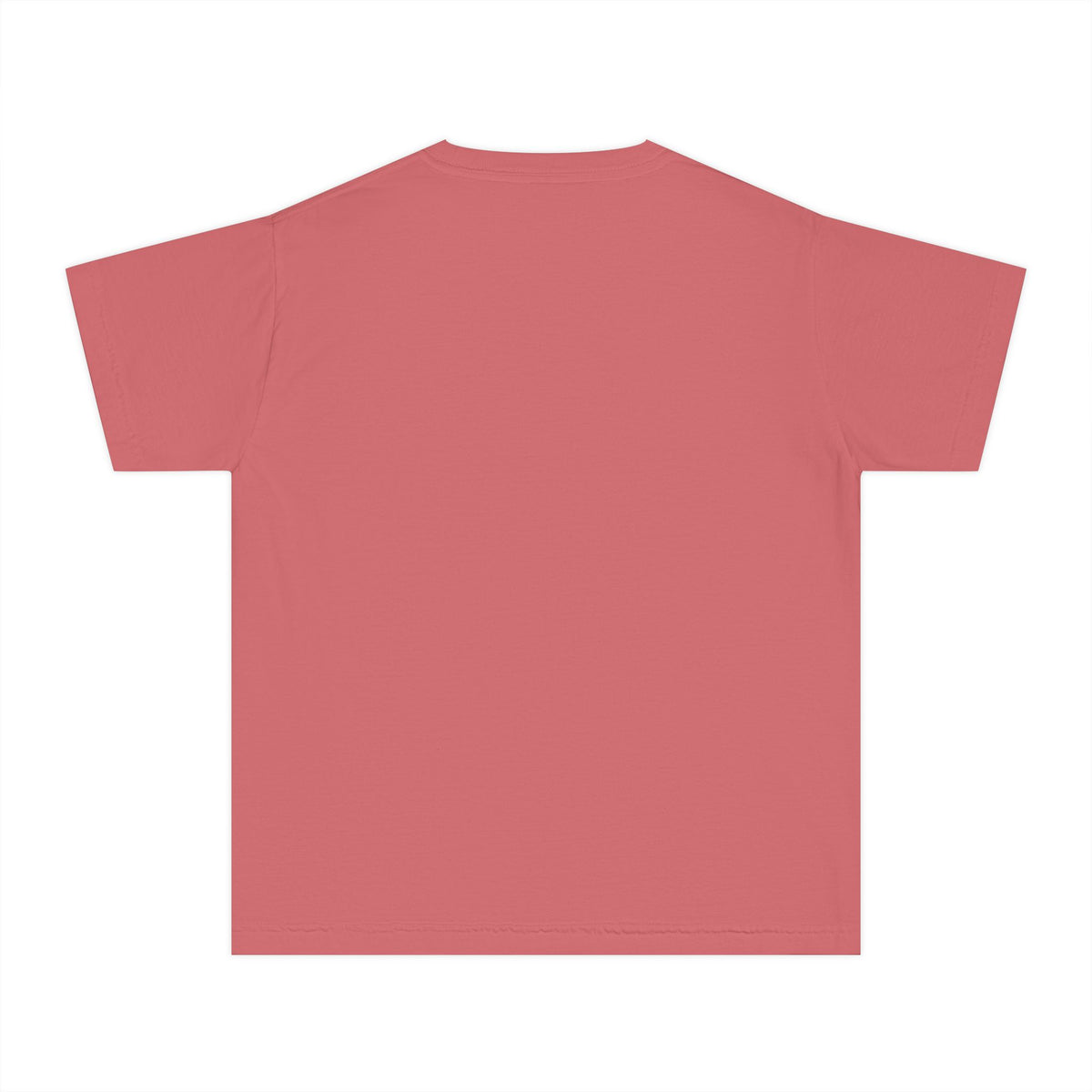 Maho Beach Landing Club Sint Maarten Comfort Colors 9018 Youth T-Shirt featuring the Maho Beach destination artwork, supplier product mockup