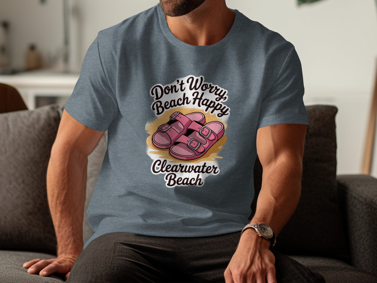Don't Worry Beach Happy Clearwater Beach T-shirt product