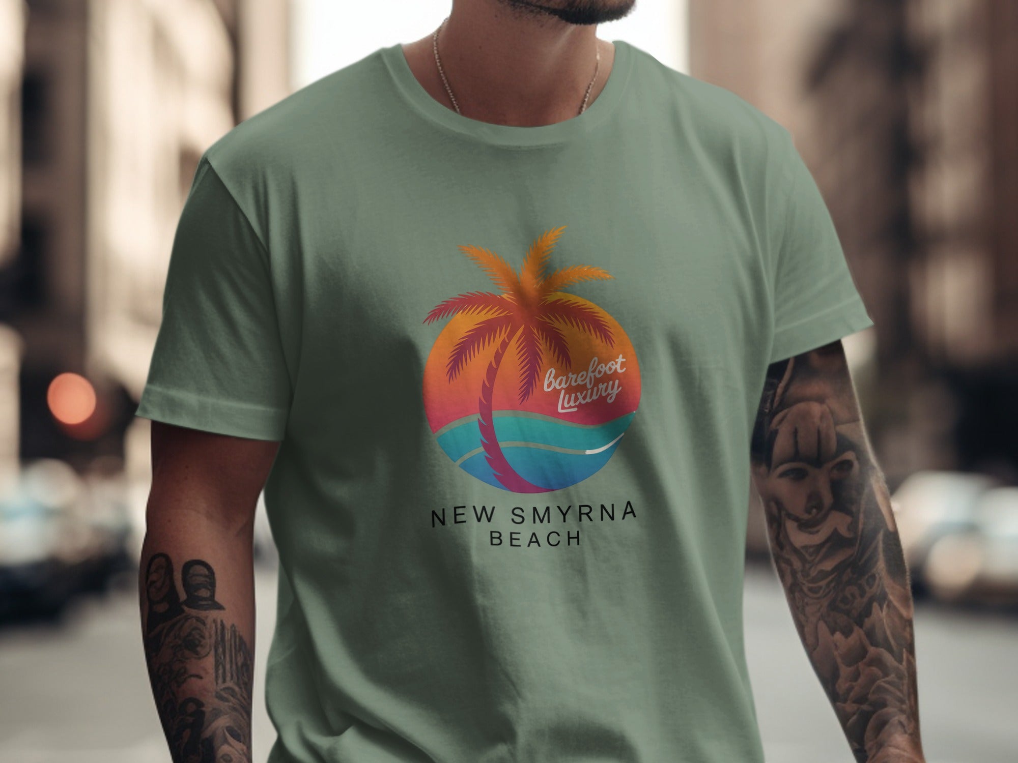 Barefoot Luxury New Smyrna Beach T-shirt product
