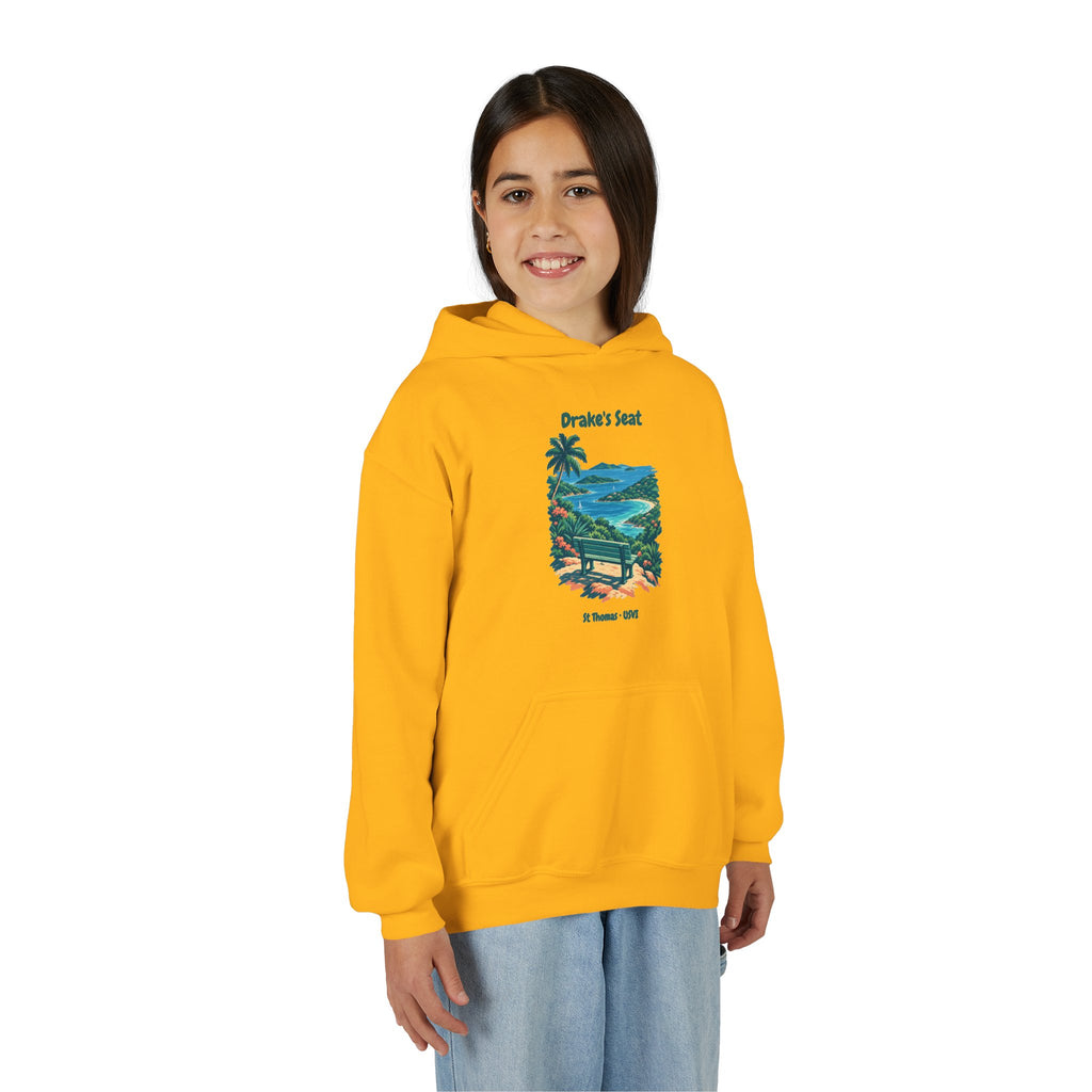 Drake's Seat St. Thomas USVI Gildan 18500B Youth Hoodie