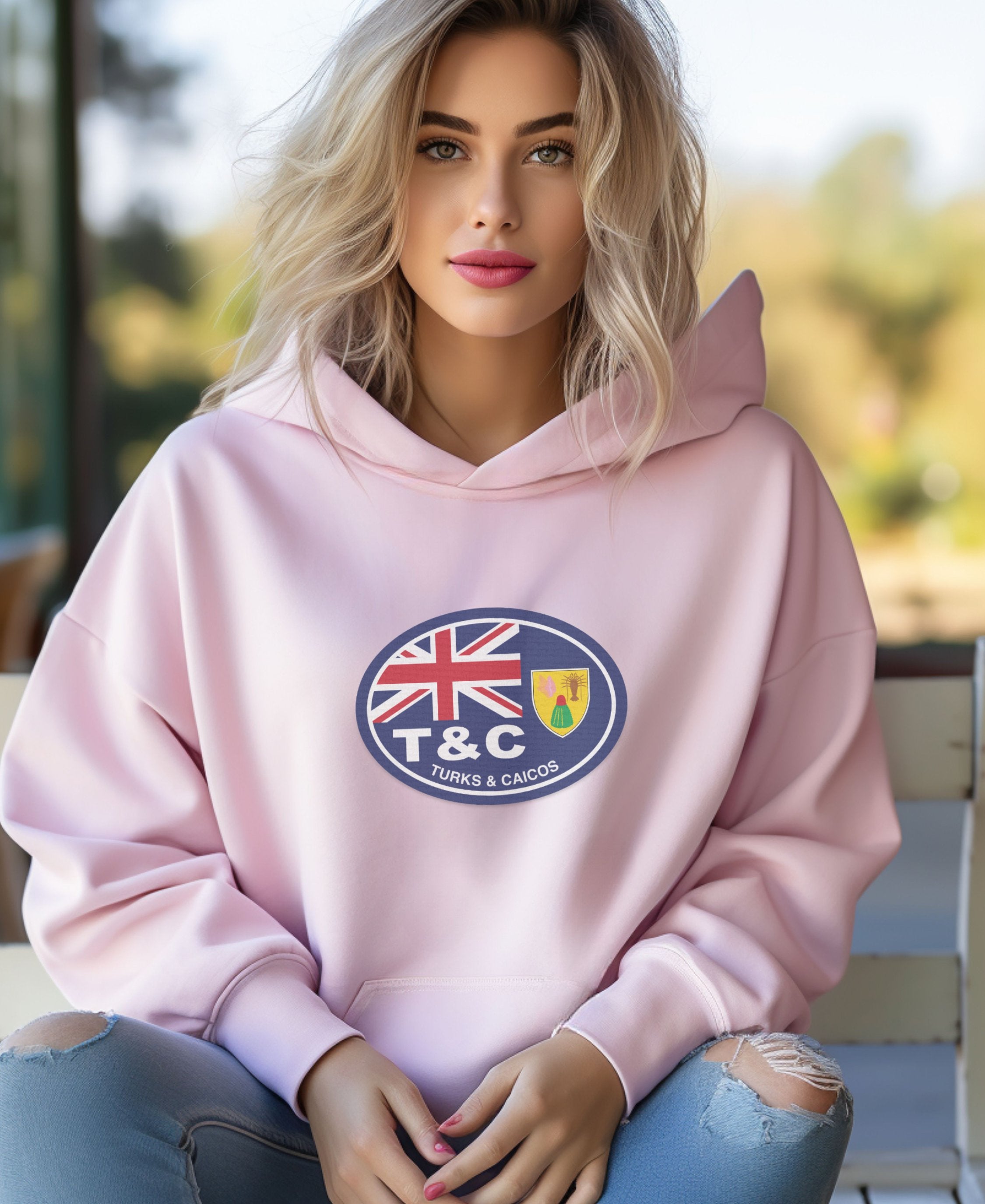 Turks & Caicos White Sand & Island Life Womens Hoodie
