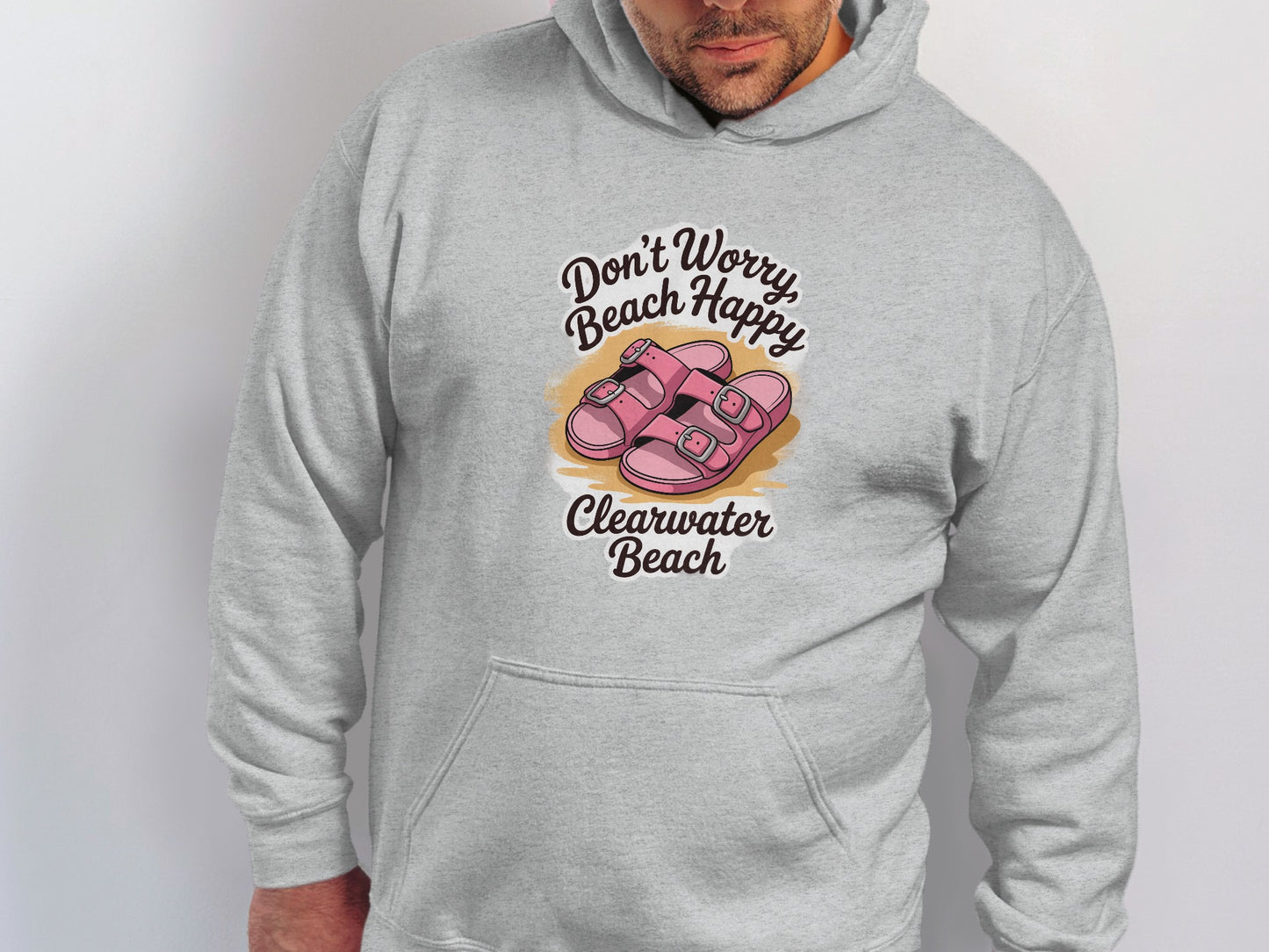 Don't Worry Beach Happy Clearwater Beach Hoodie product