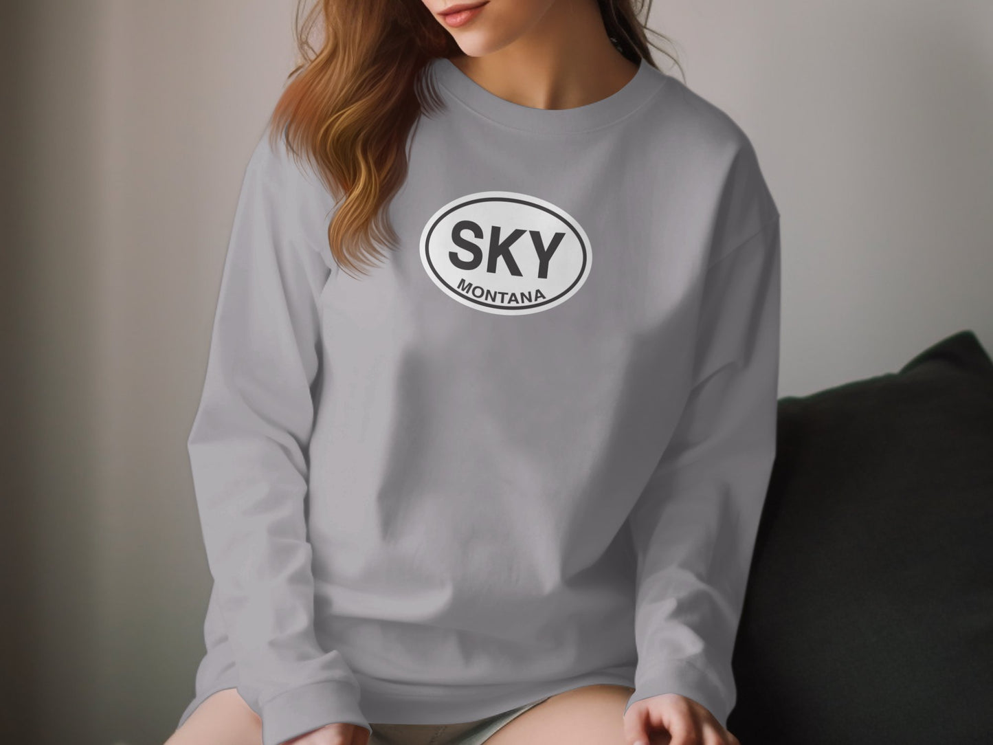 Big Sky PBR Rodeo, Music in the Mountains, Big Sky Resort, Ousel Falls Trail, Womens Long Sleeve T-Shirt