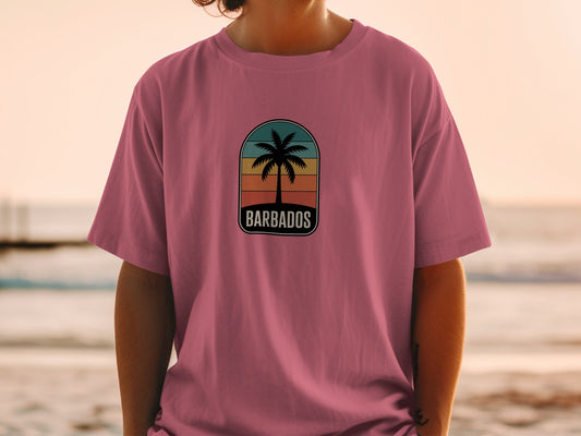 Stylish Barbados Graphic Tee Summer Wear product
