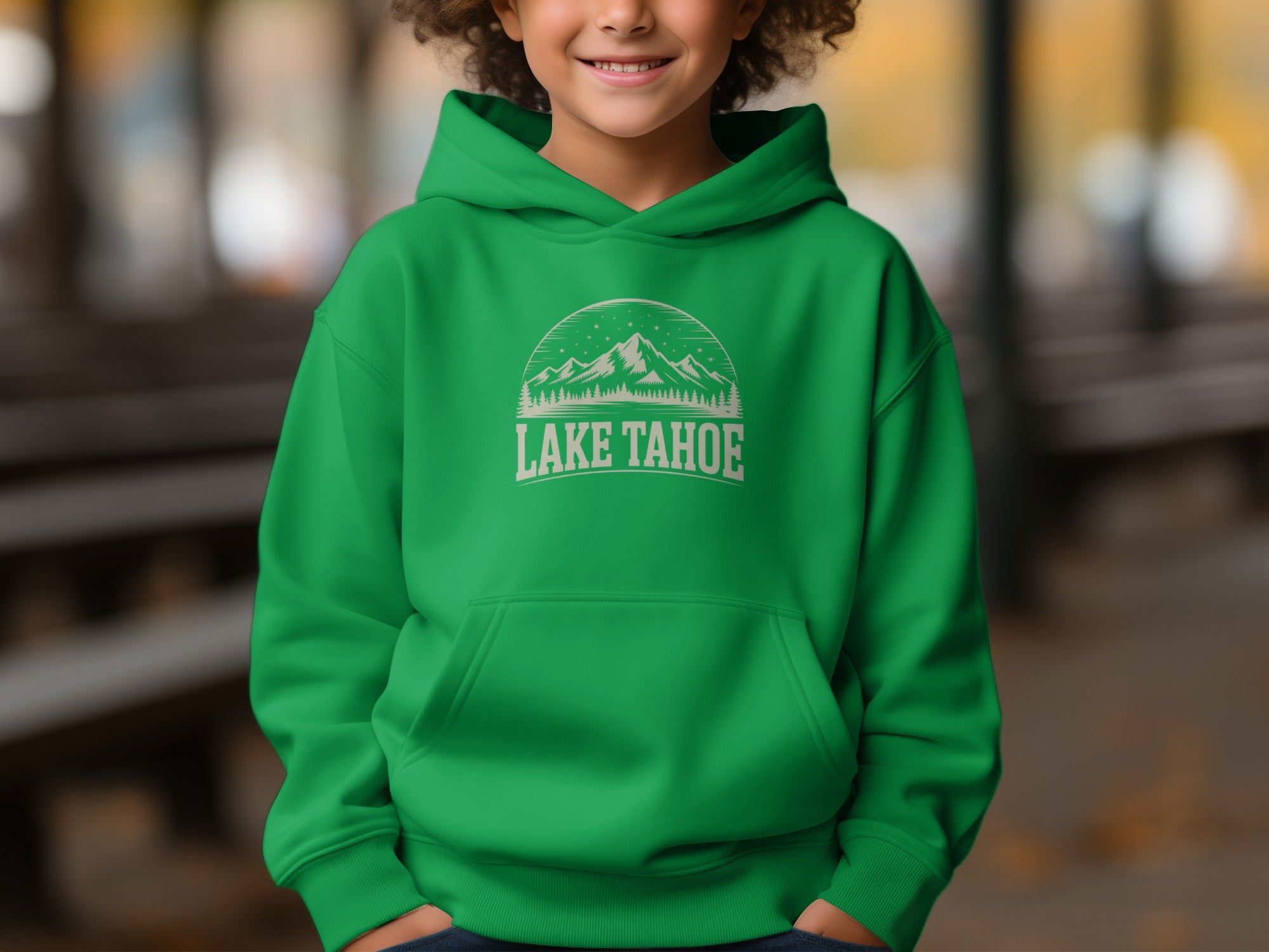 Lake Tahoe Graphic Hoodie Casual Wear