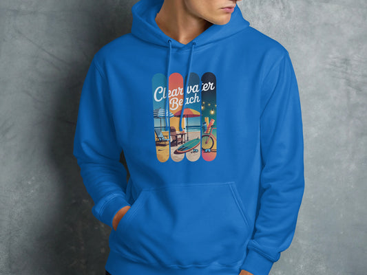 Clearwater Beach Graphic Design Hoodie product type