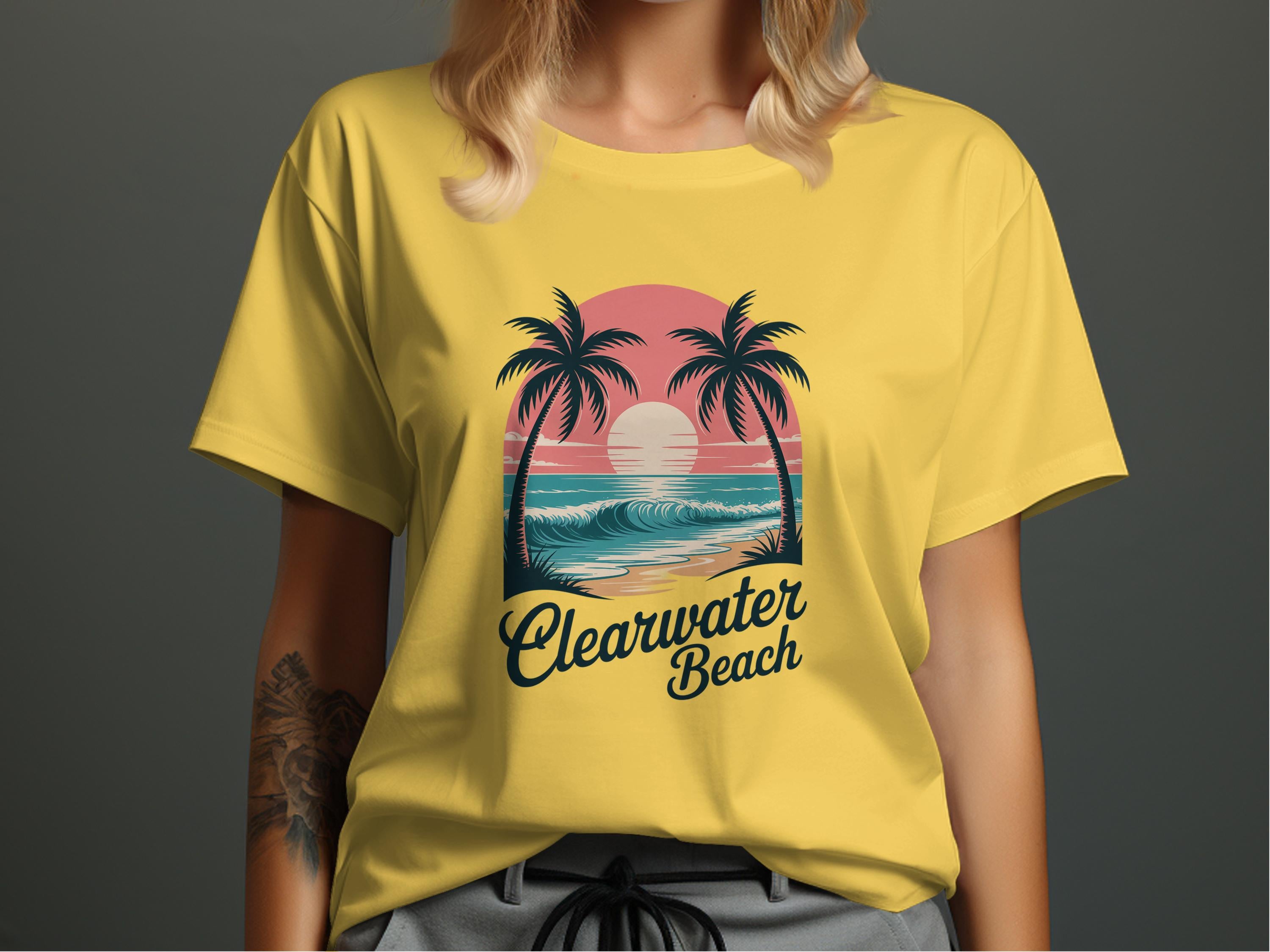 Clearwater Beach Sunset Graphic Tee product
