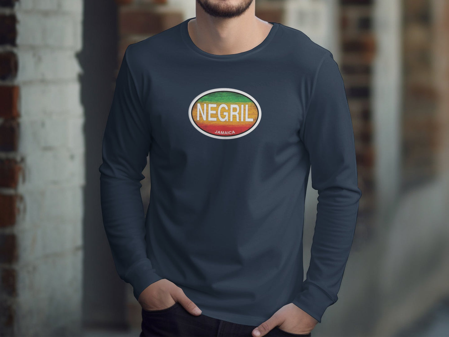 Negril Music Festival, Bob Marley Birthday Bash, ATI Dream Weekend Mens Long Sleeve T-Shirt tee