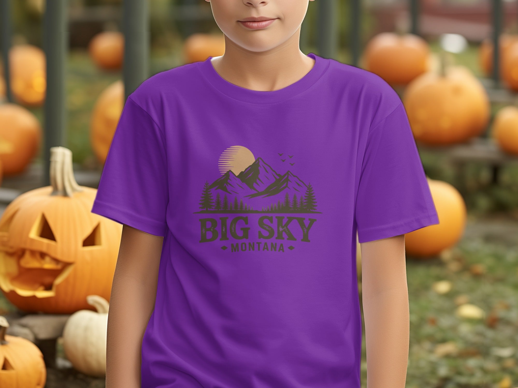 Big Sky Montana Graphic Tee for Casual Wear