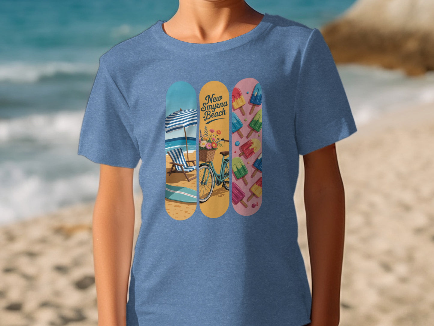New Smyrna Beach Graphic Print T-Shirt product