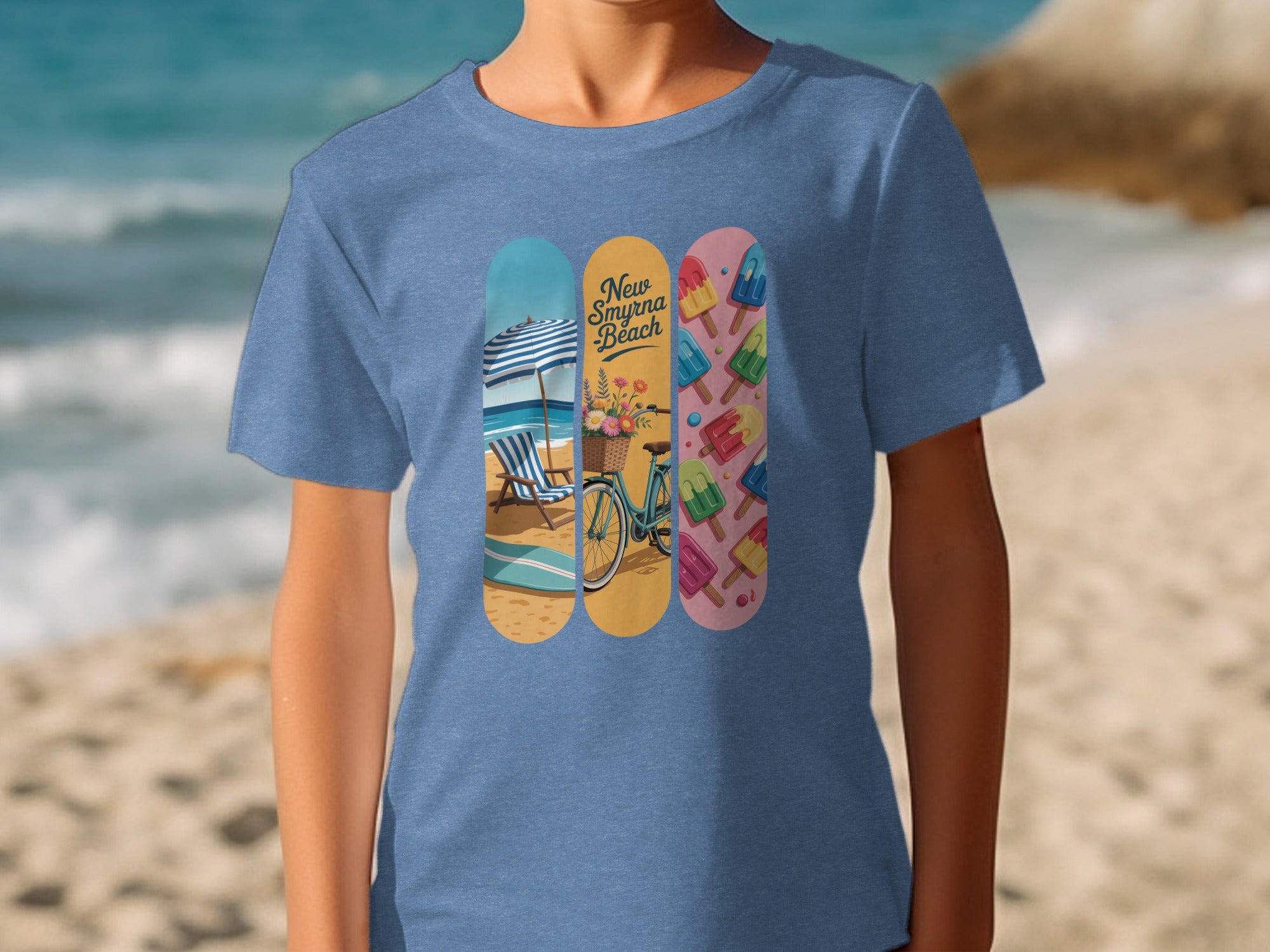 New Smyrna Beach Graphic Print T-Shirt product