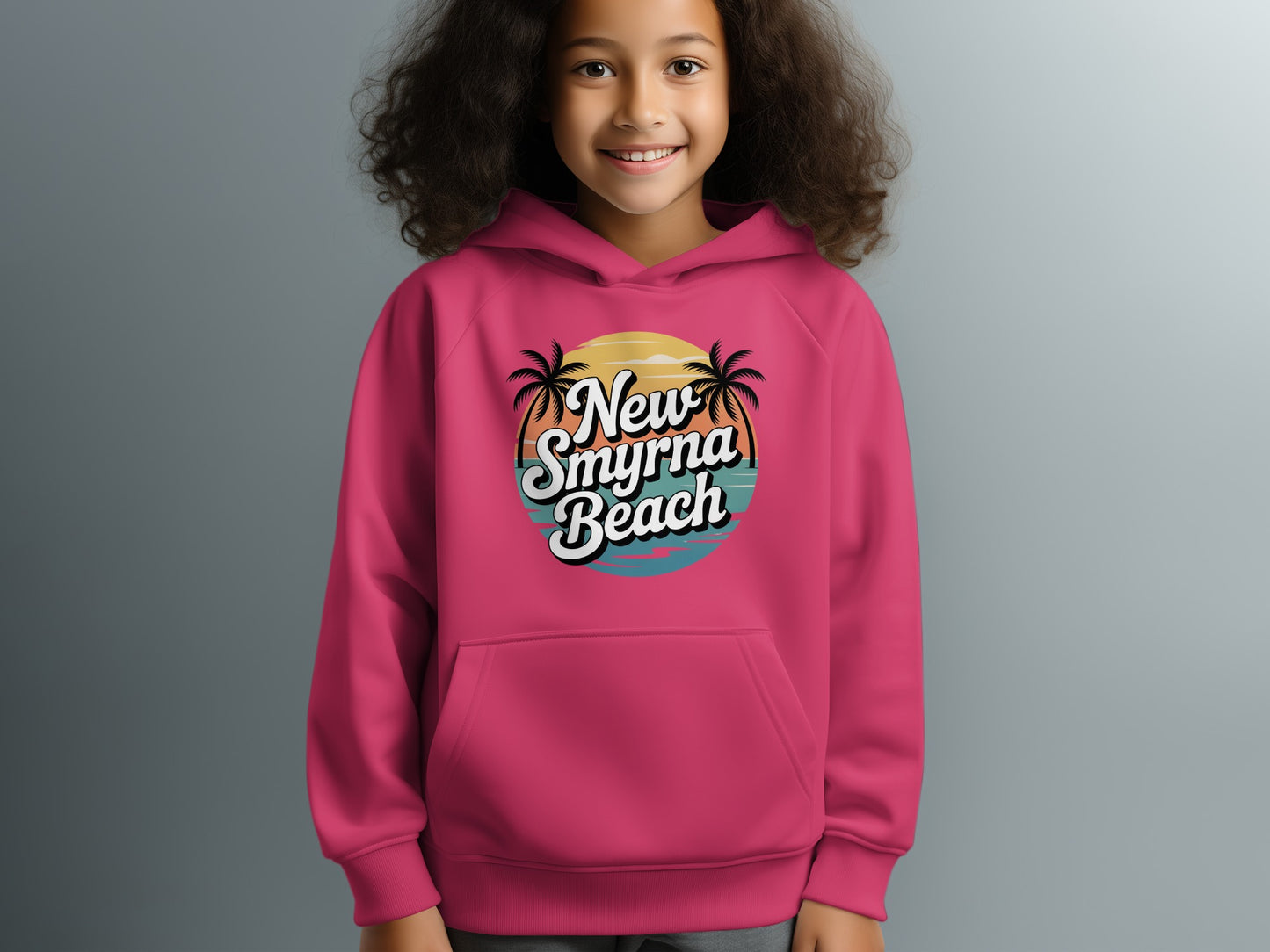 New Smyrna Beach Hoodie with Colorful Design product