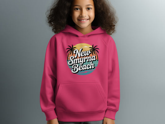 New Smyrna Beach Hoodie with Colorful Design product