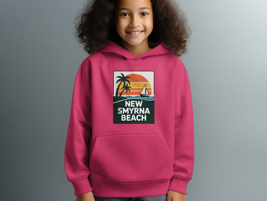 New Smyrna Beach Sunset Design Hoodie product