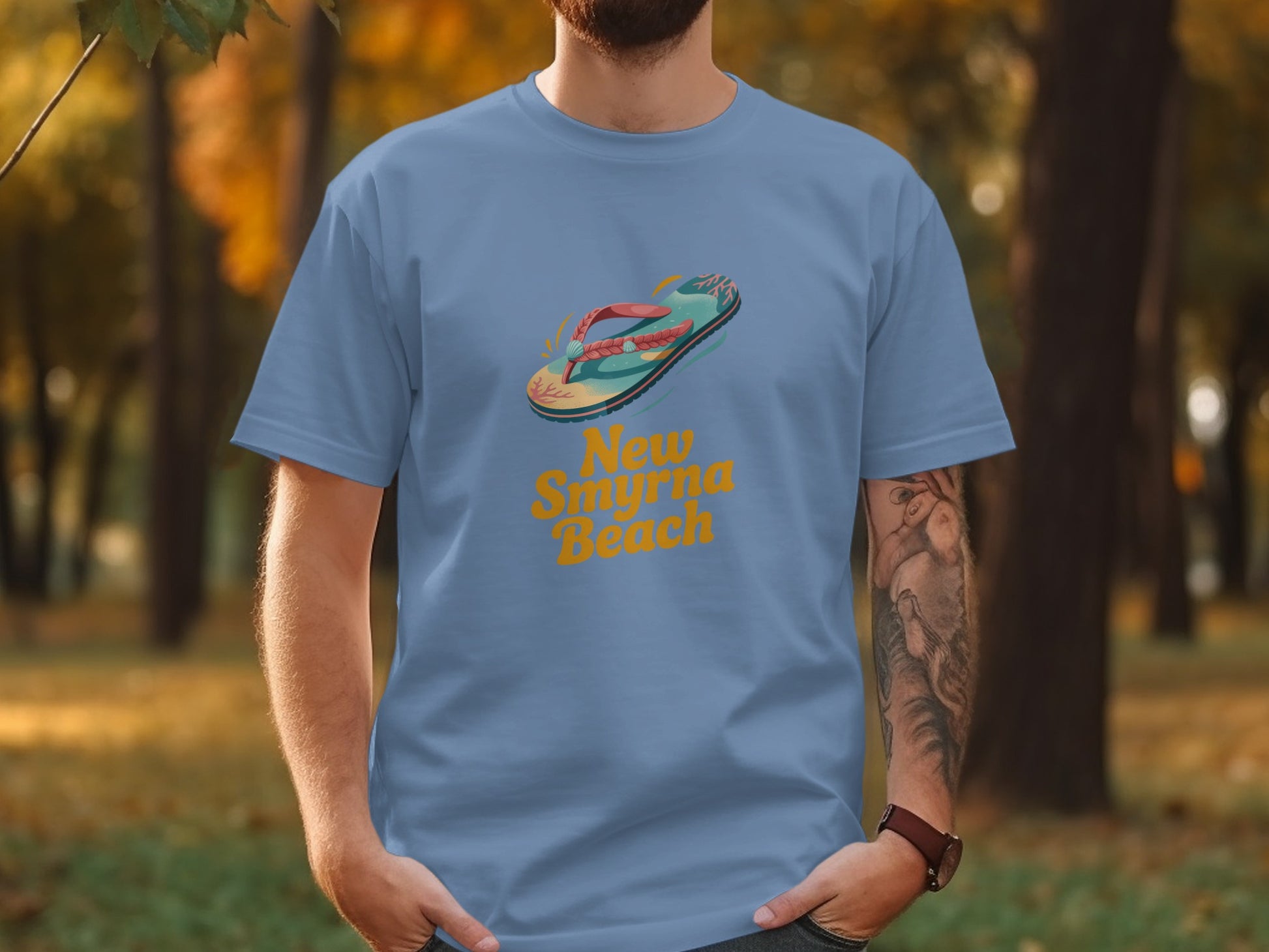 New Smyrna Beach Graphic T-Shirt product type
