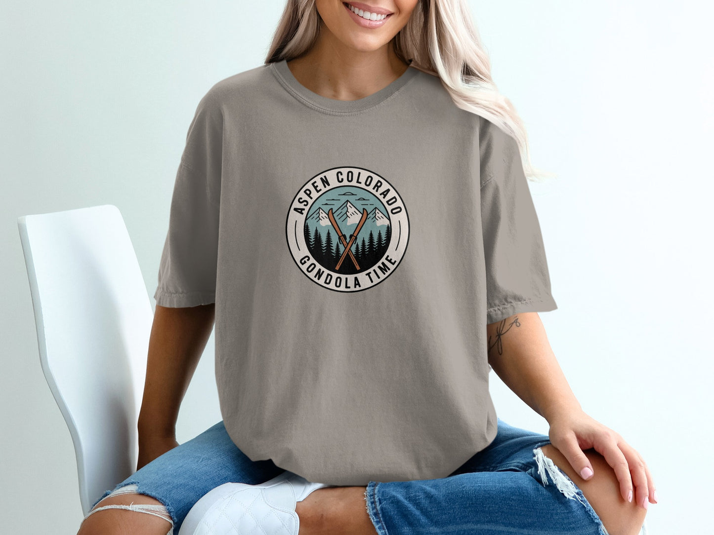 Aspen Colorado Gondola Time T-shirt product type