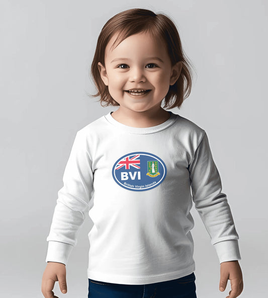 Explore The Baths on Virgin Gorda -  Toddler Long Sleeve T-Shirt