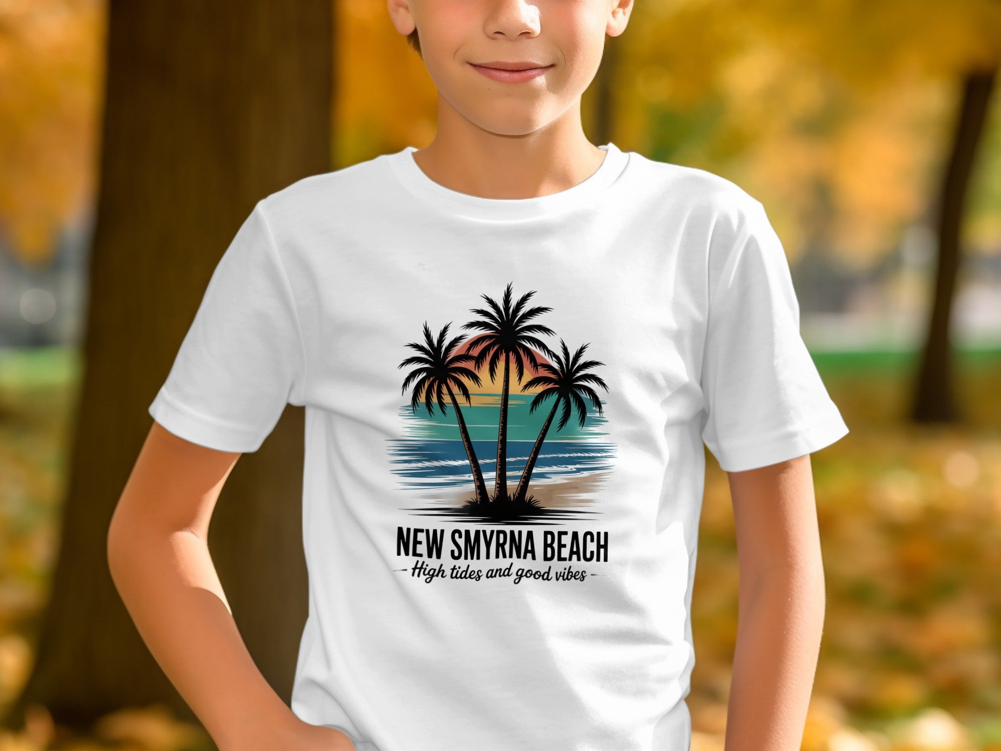 New Smyrna Beach High Tides Good Vibes T-shirt product