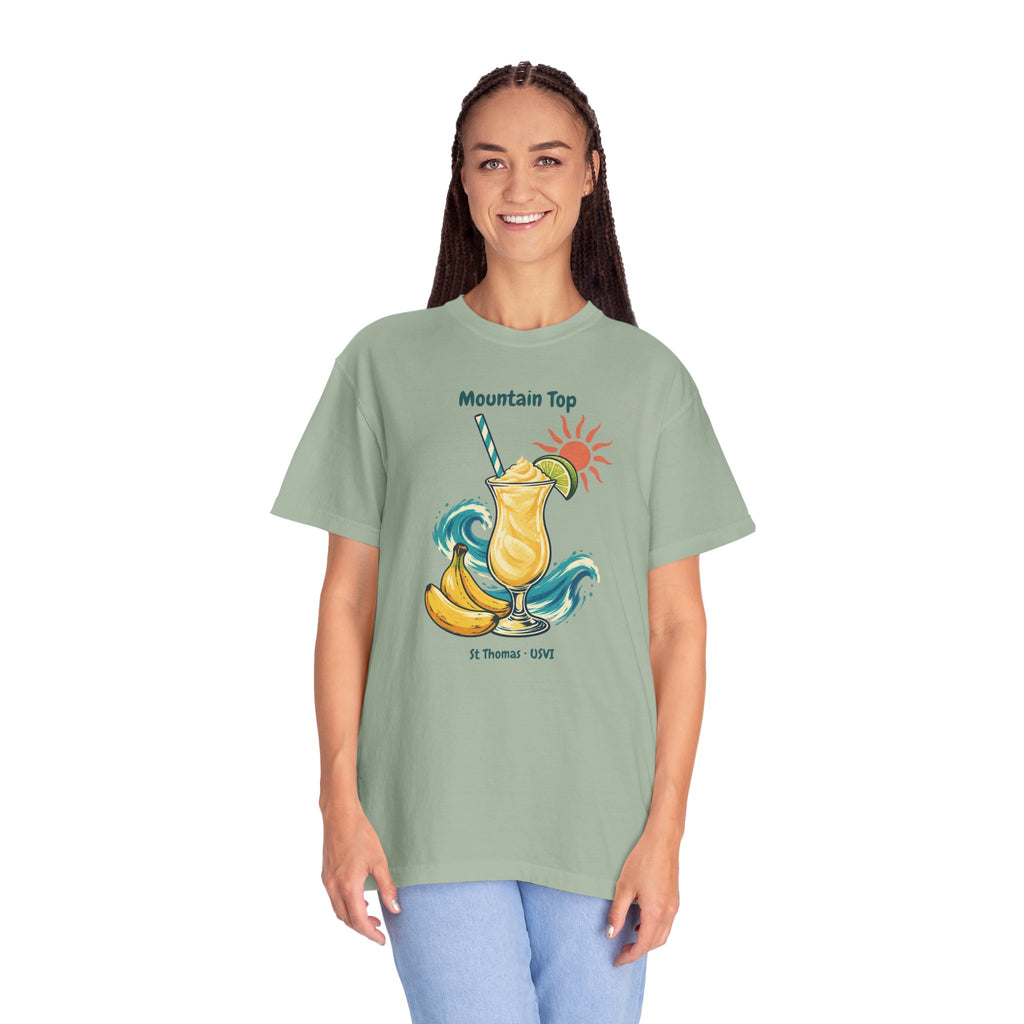Mountain Top St. Thomas USVI Comfort Colors 1717 T-Shirt