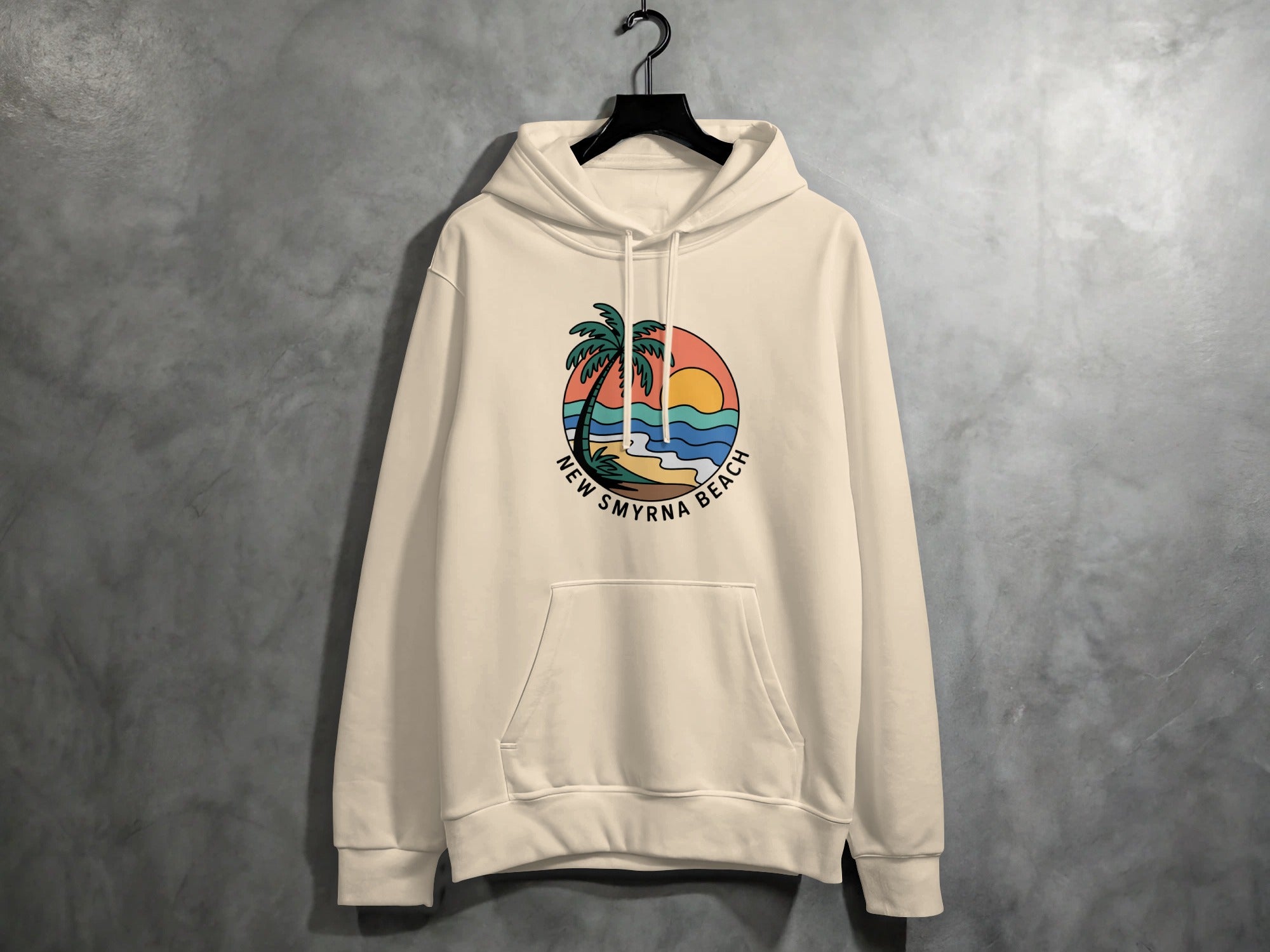 New Smyrna Beach Printed Casual Hoodie product