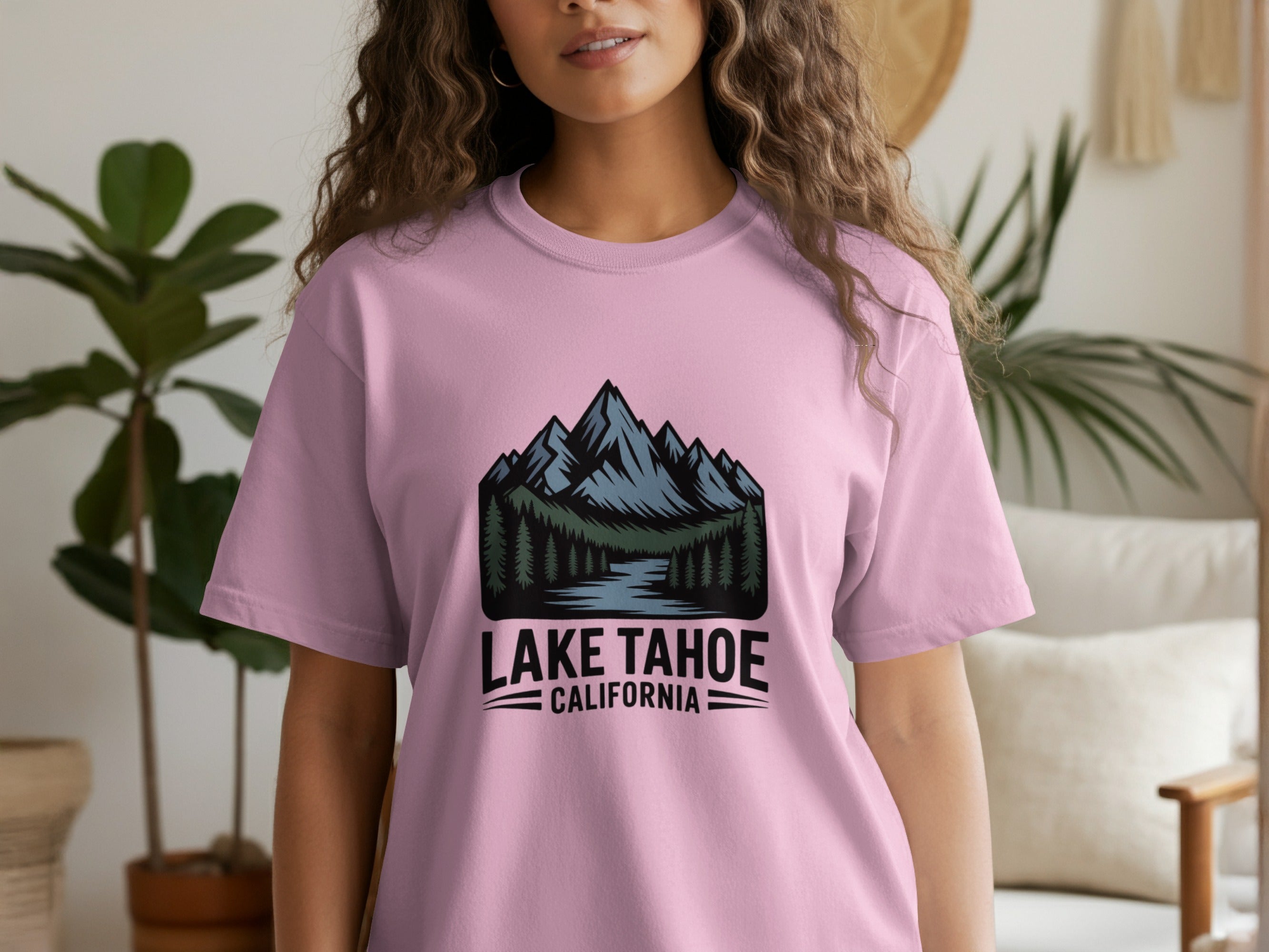 Lake Tahoe California Graphic Tee Shirt product