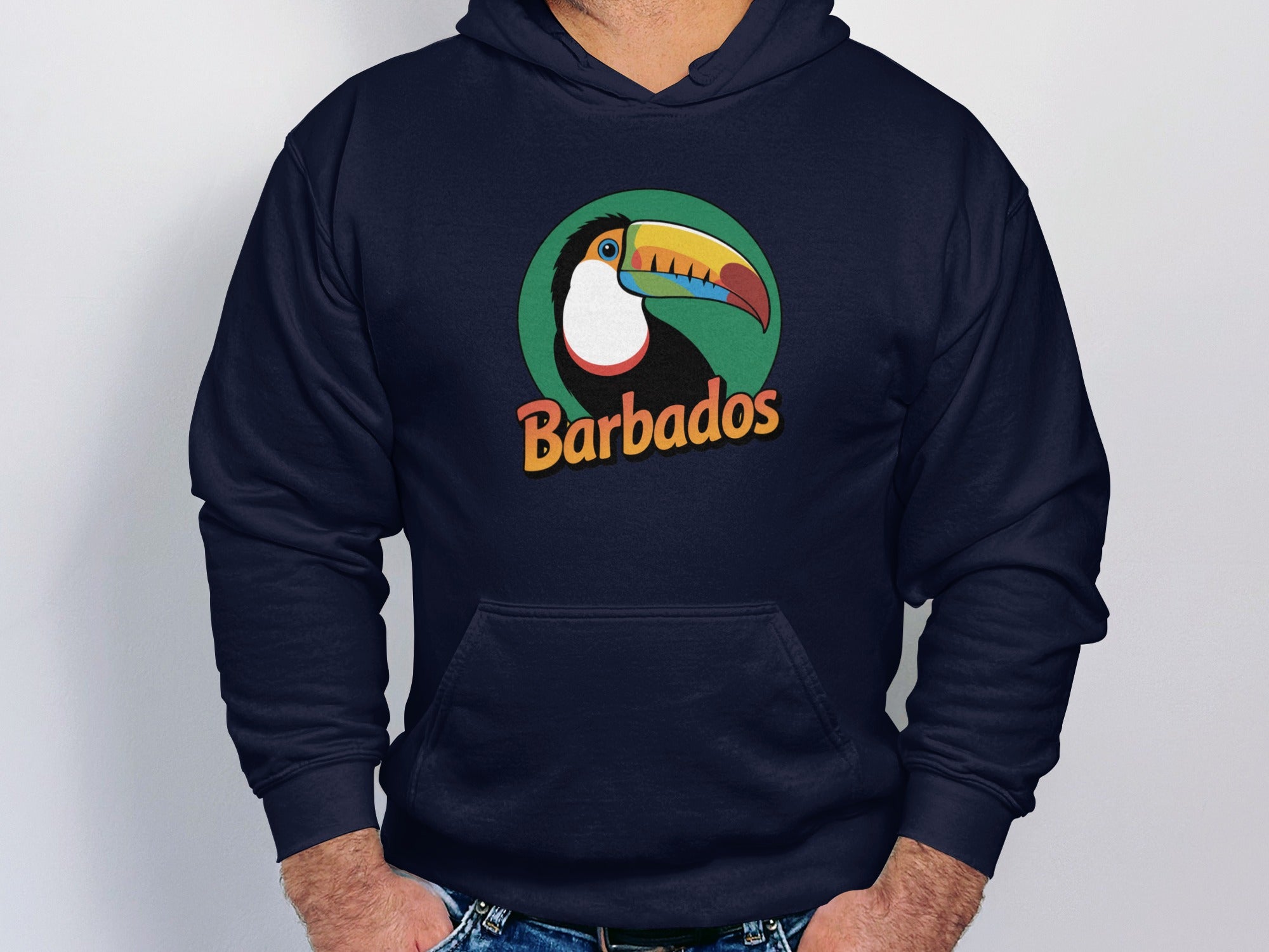 Barbados Toucan Graphic Hoodie Comfortable product