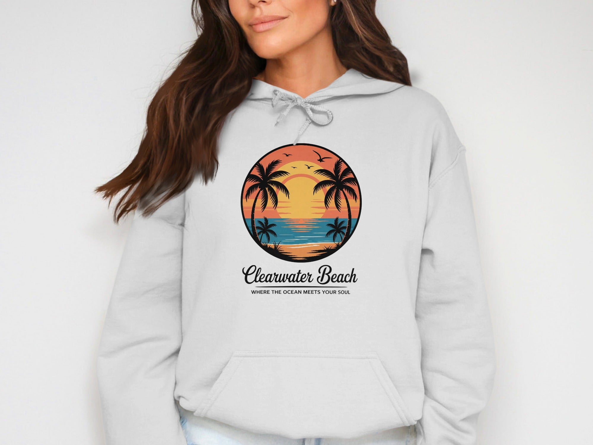 Clearwater Beach Scenic Sunset Hoodie product