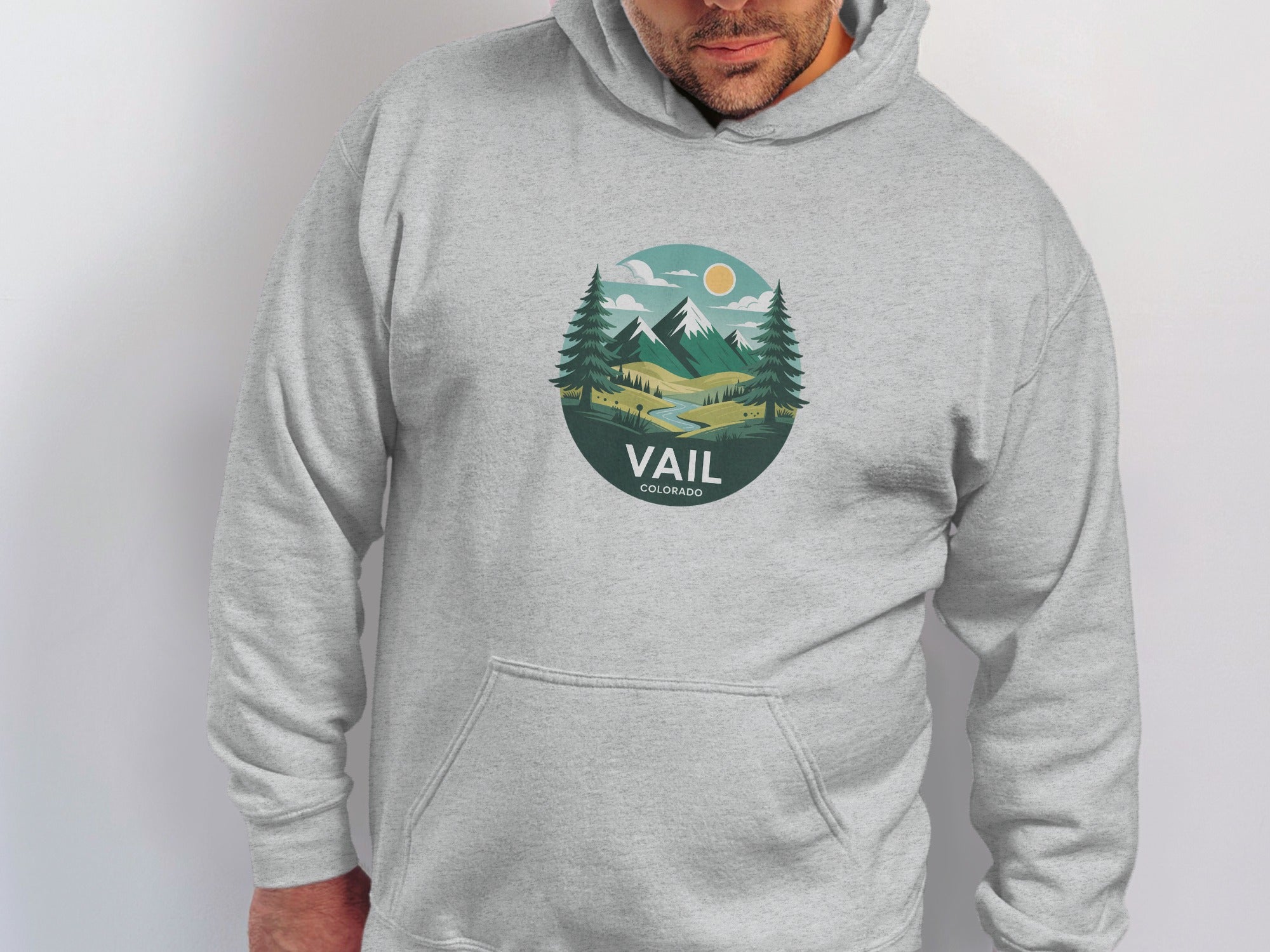 Scenic Vail Colorado Design Comfortable Hoodie product