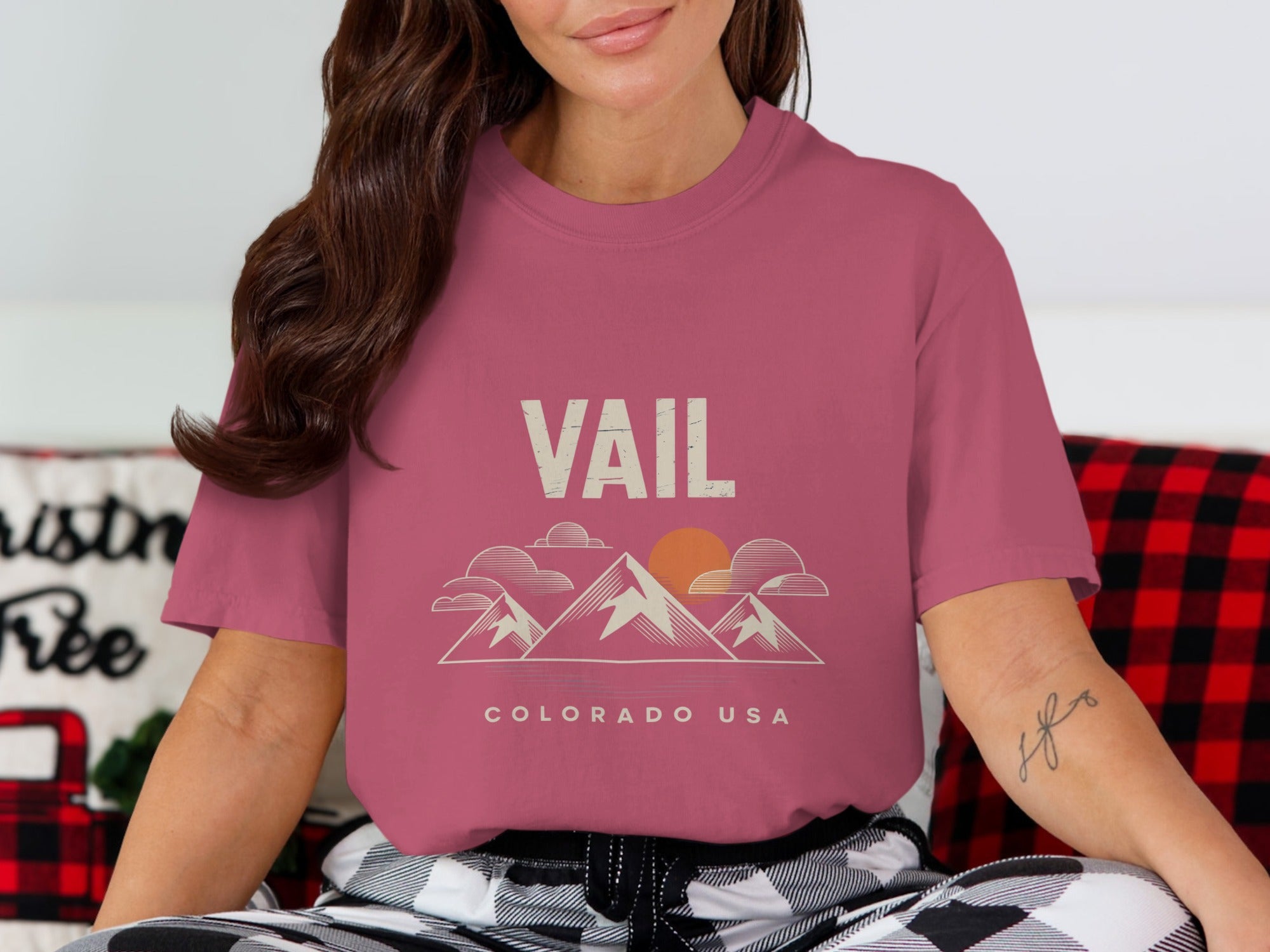 Vail Colorado USA Mountains Graphic T-Shirt product type