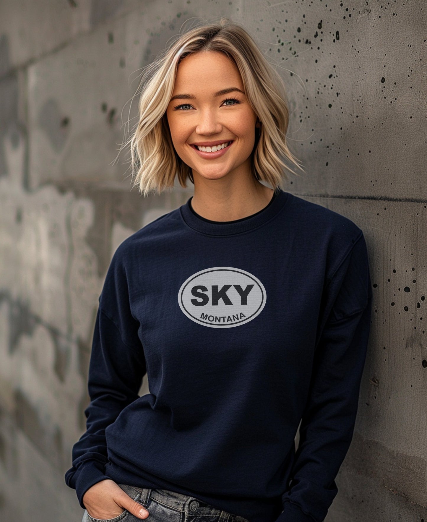 Sky Montana Graphic Long Sleeve Shirt product