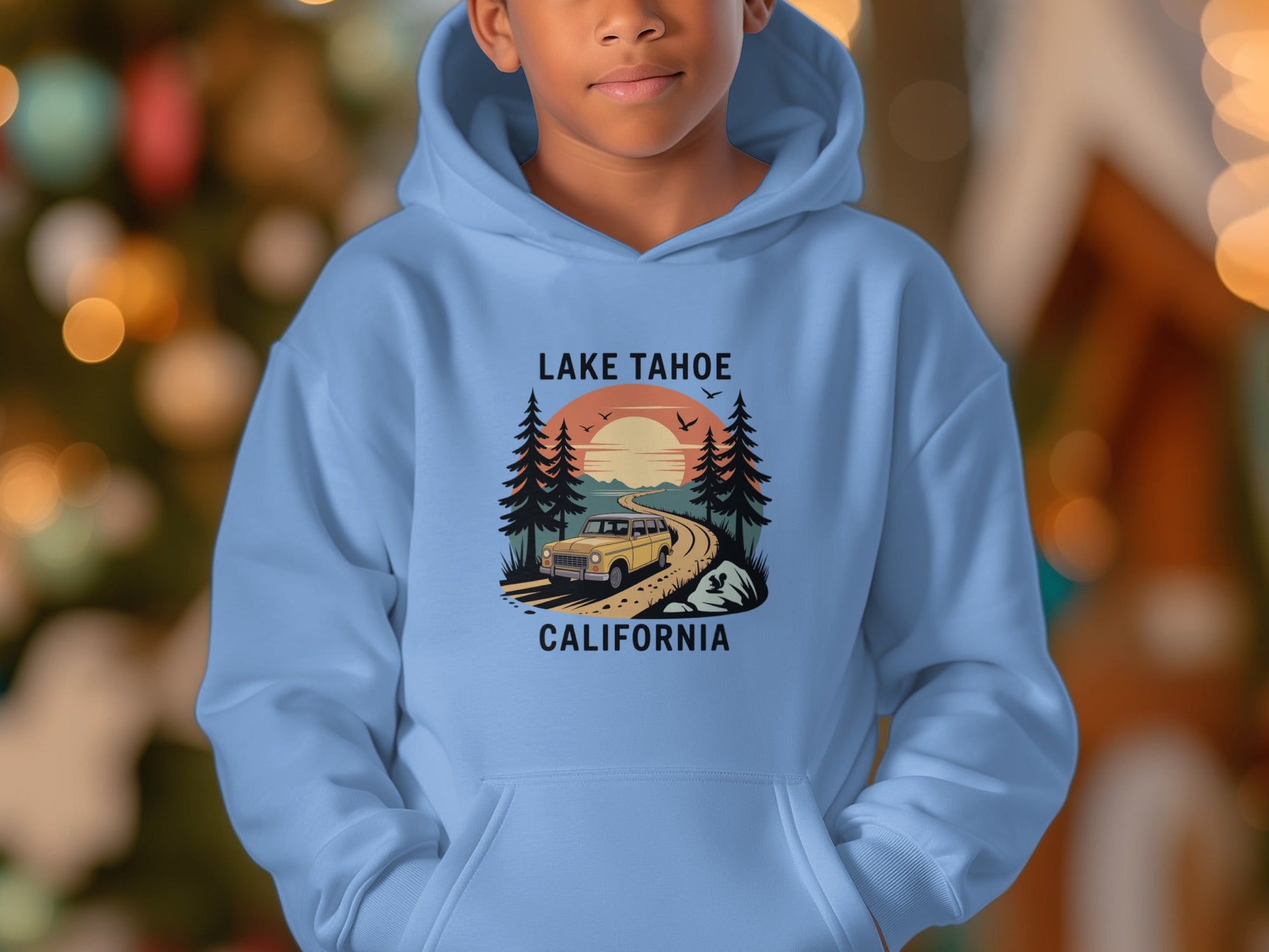 Lake Tahoe California Hoodie for Scenic Adventures