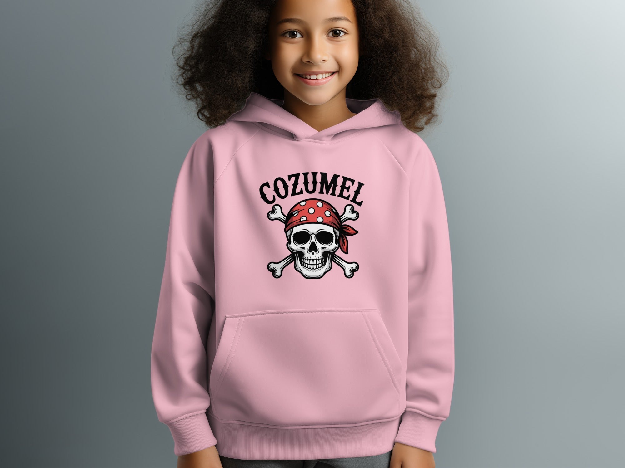 Cozumel Skull and Crossbones Pirate Hoodie product
