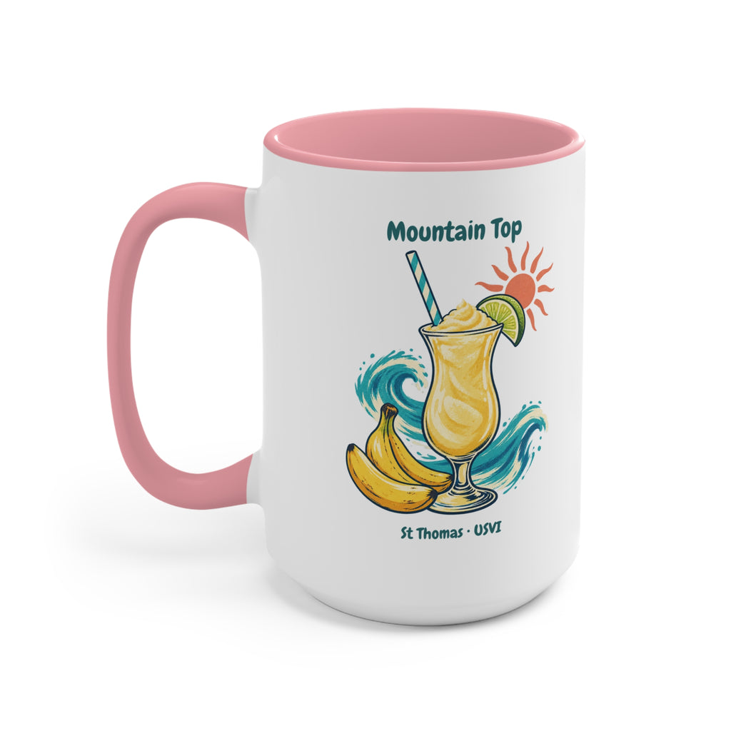 Mountain Top St. Thomas USVI Accent Coffee Mug