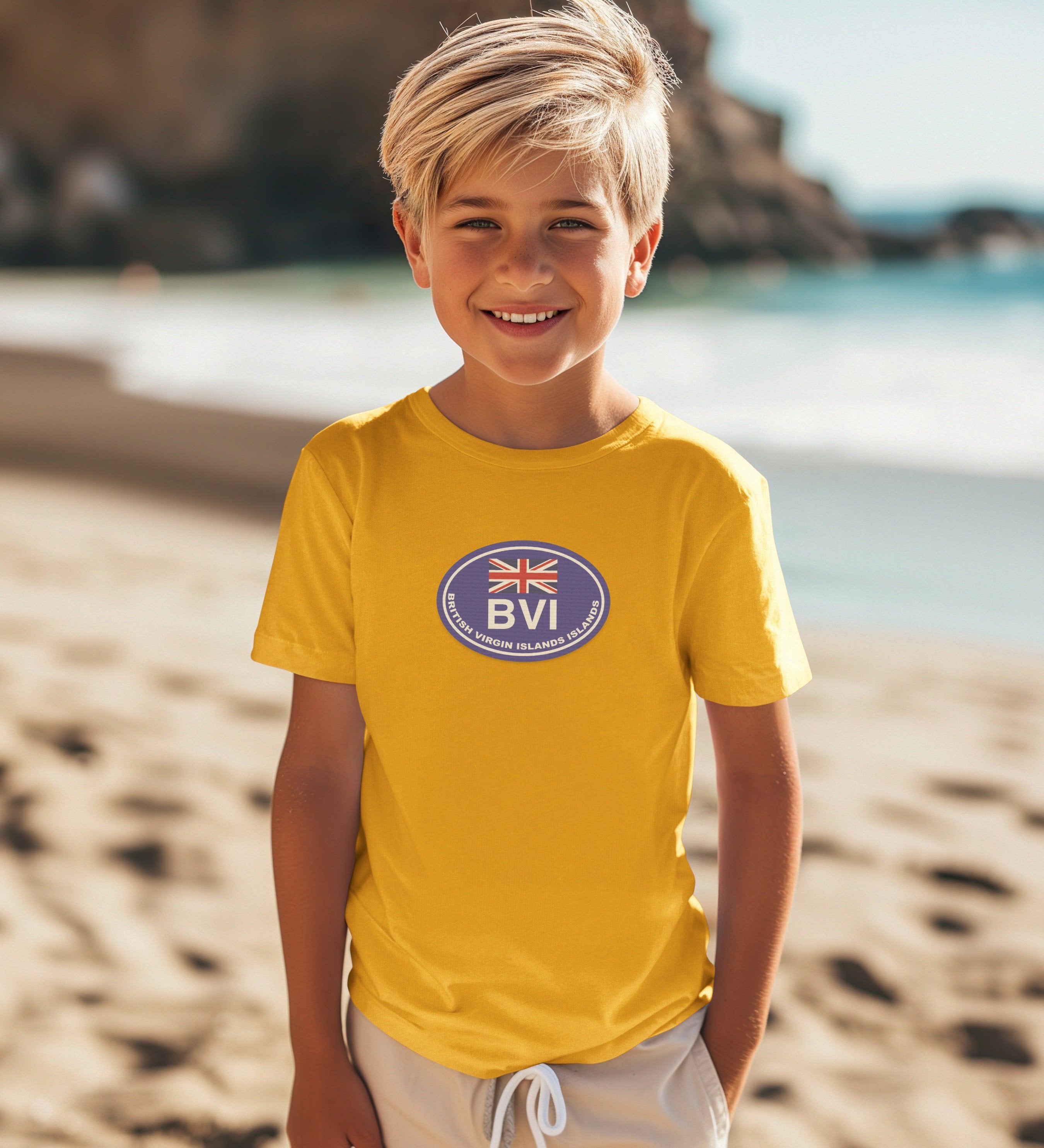 BVI gift for sailing the calm waters of Tortola youth clothing and travel souvenirs
