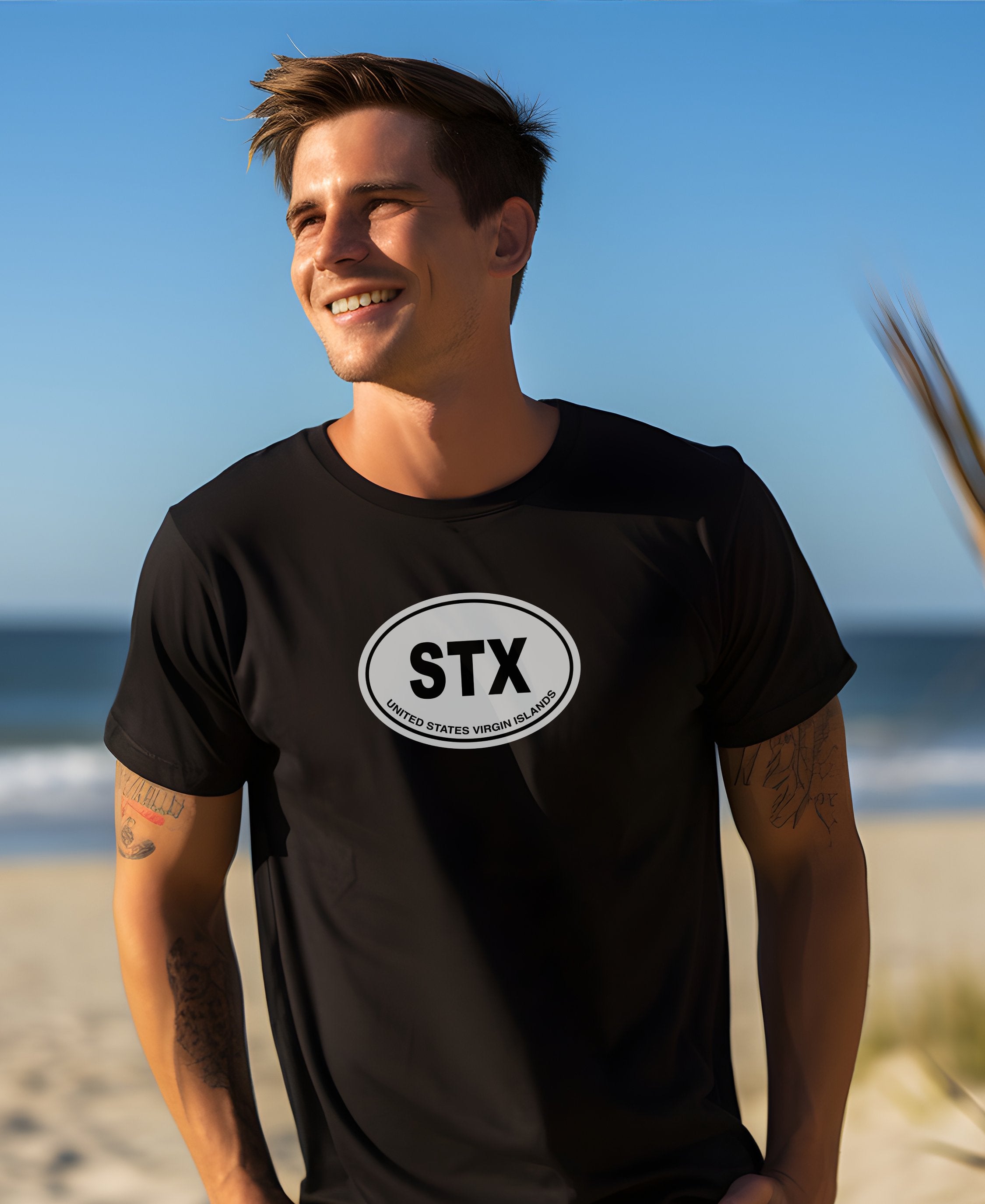 St. Croix Mens T-Shirt – Bold Look for St. Croix International Regatta