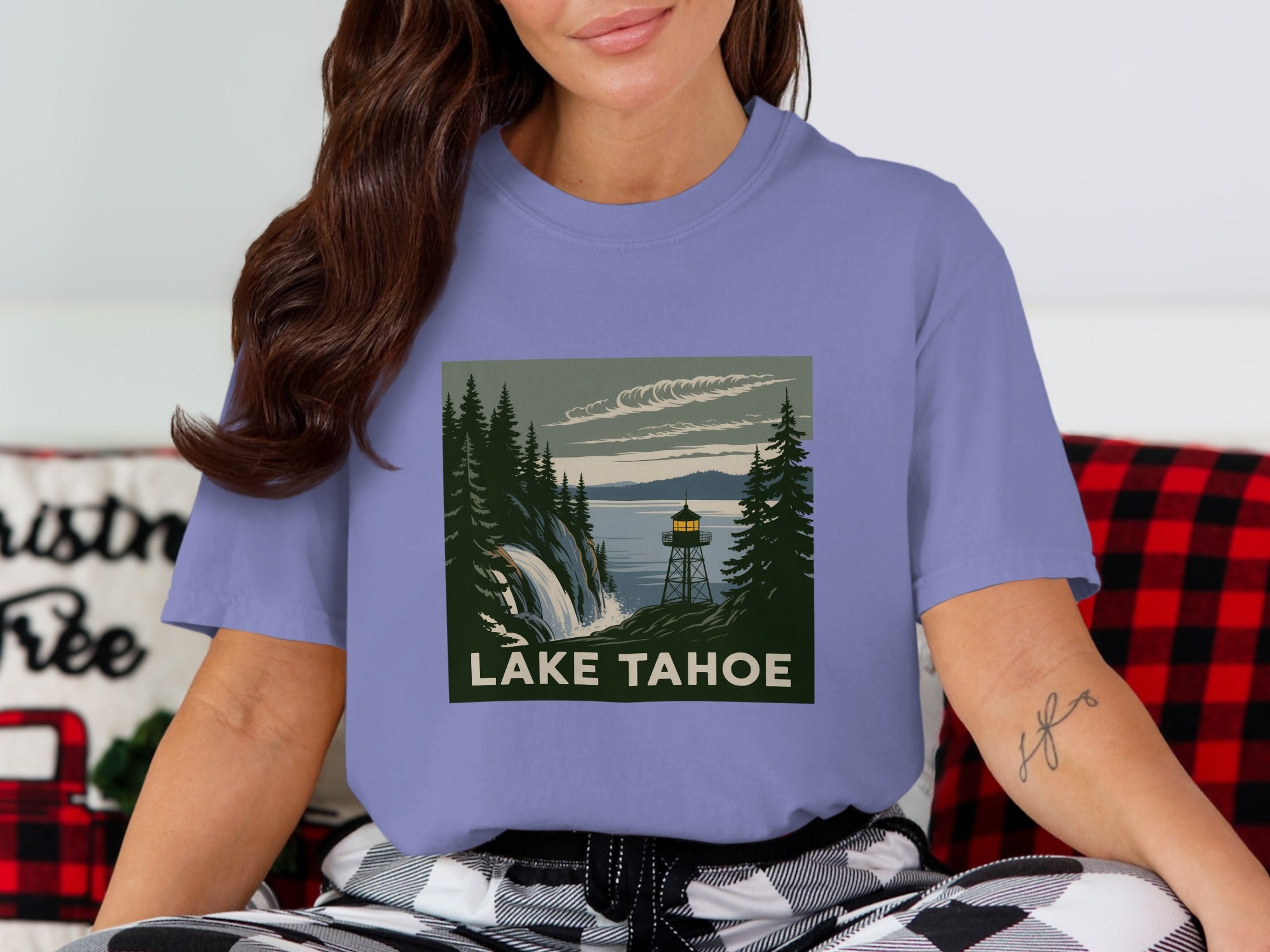 Vintage Lake Tahoe Graphic Tee shirt product type