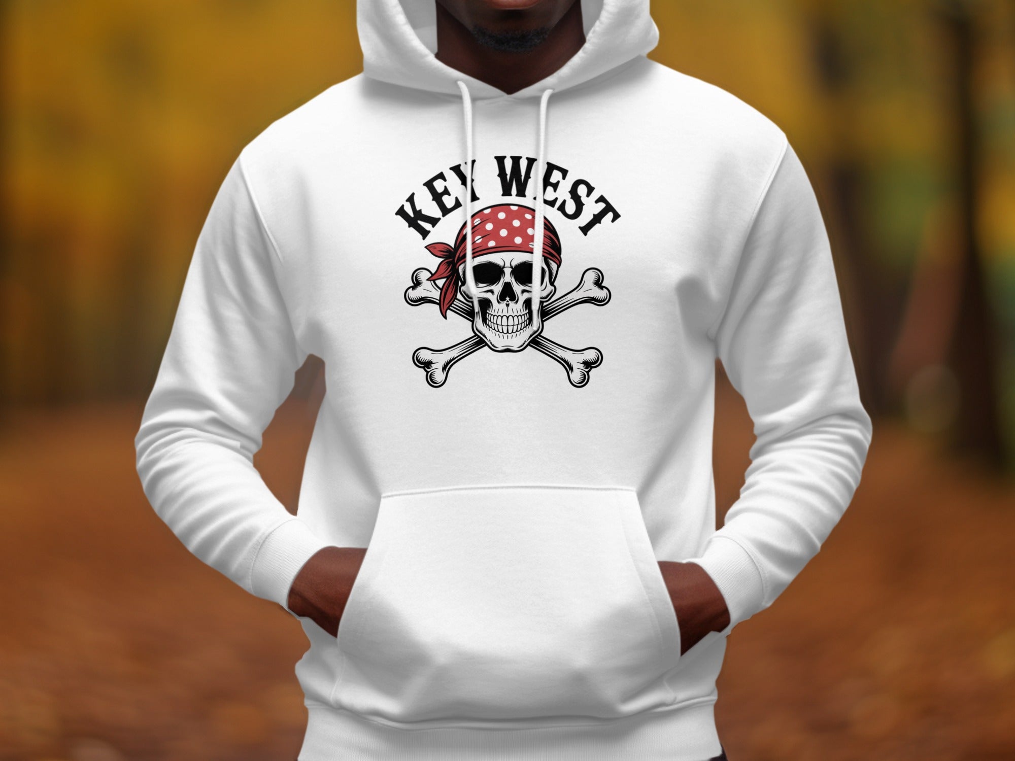 Key West Skull and Crossbones Hoodie product type