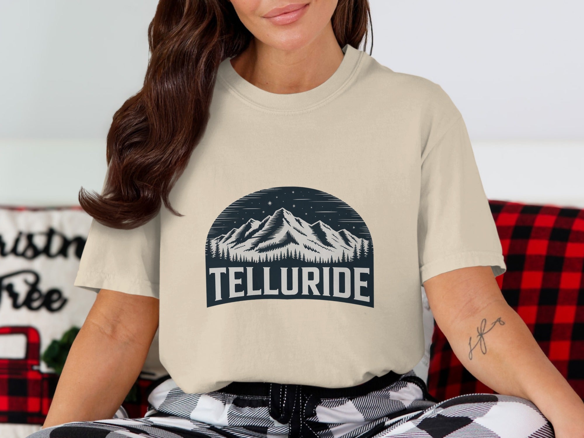 Telluride Mountain Graphic Tee for Casual Outfit product