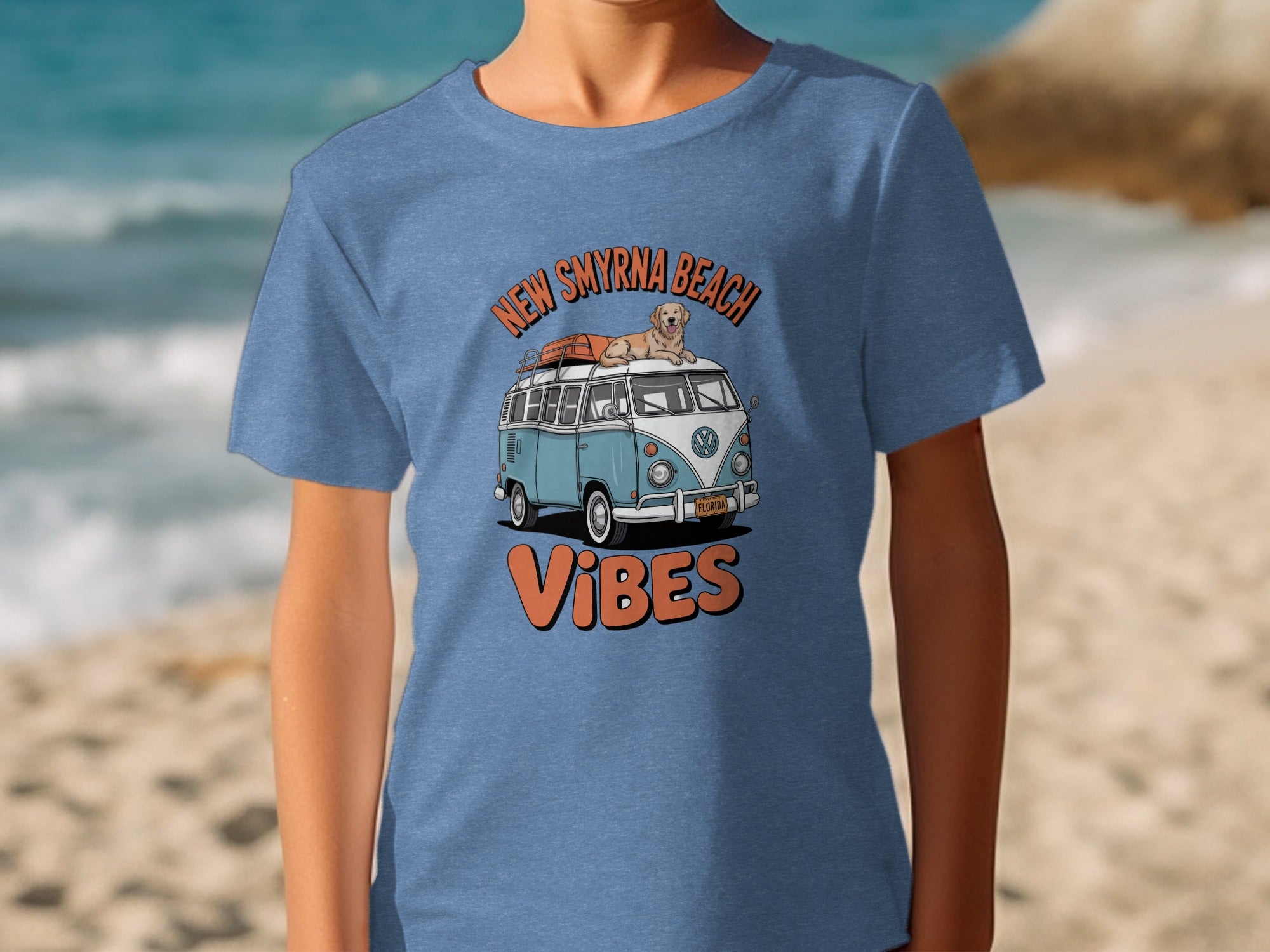 New Smyrna Beach Vibes Graphic T-Shirt product