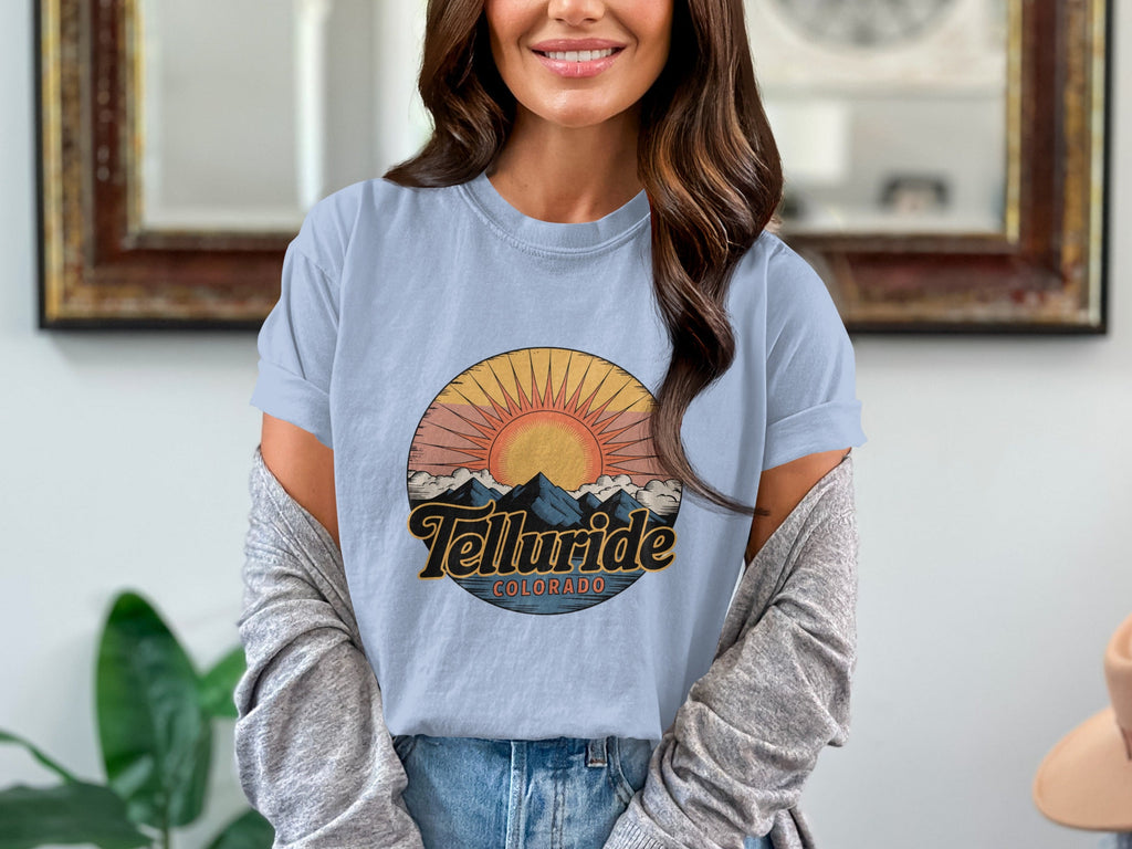 Telluride Colorado Vintage Style Unisex T-Shirt product type